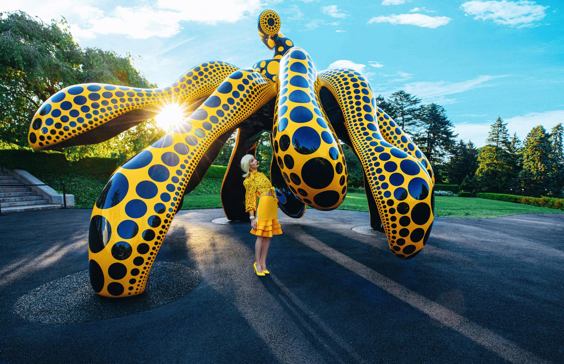 London Photography Awards Winner - Yayoi Kusama X Botanic Garden of New York