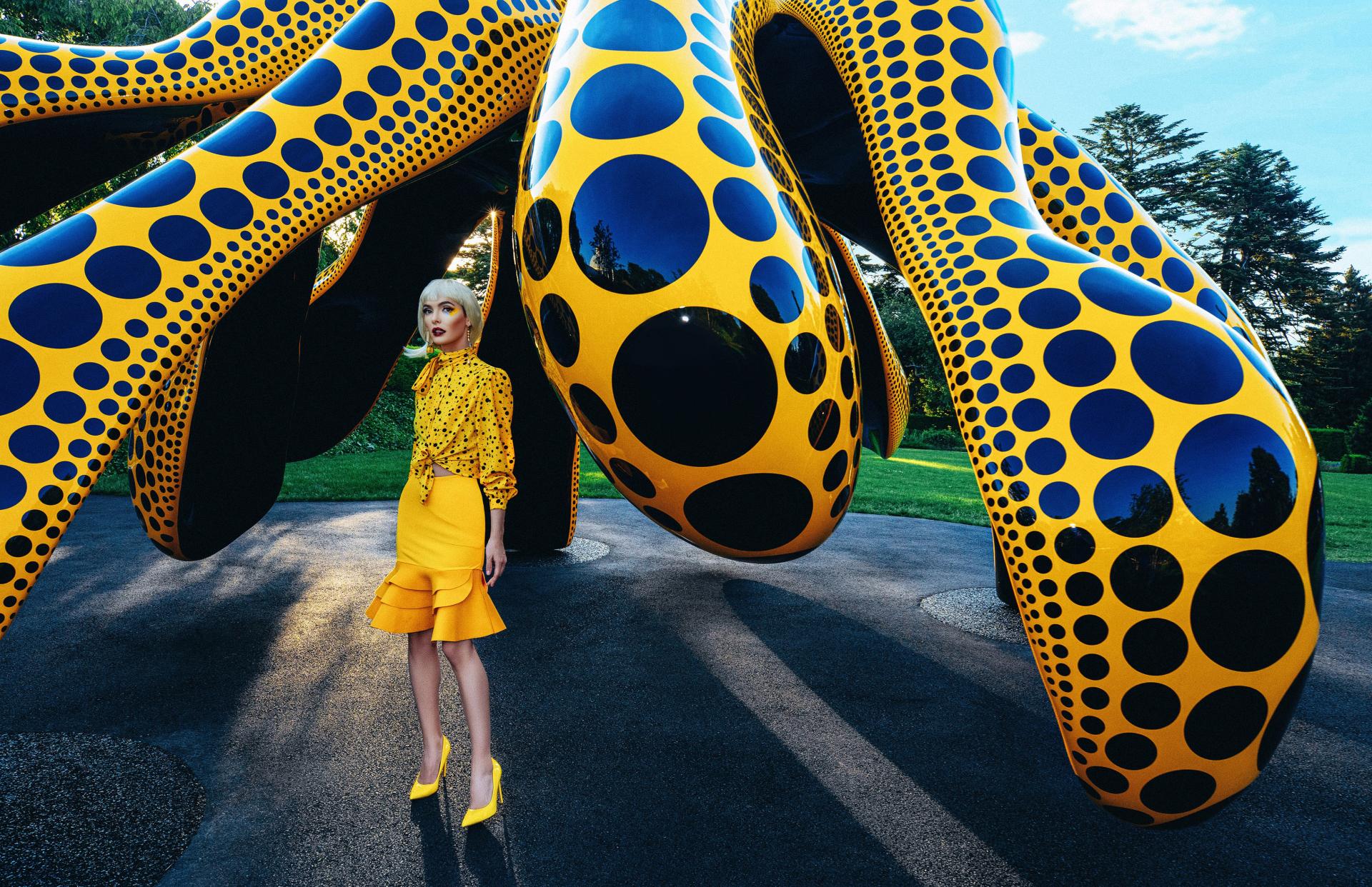 London Photography Awards Winner - Yayoi Kusama X Botanic Garden of New York