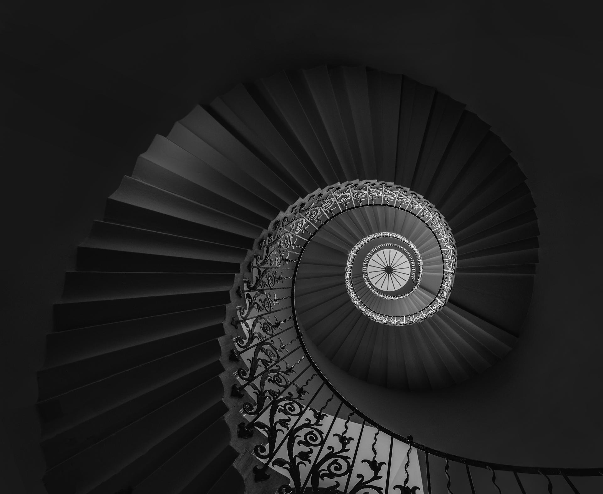 London Photography Awards Winner - Tulip Staircase, Queen's House, London