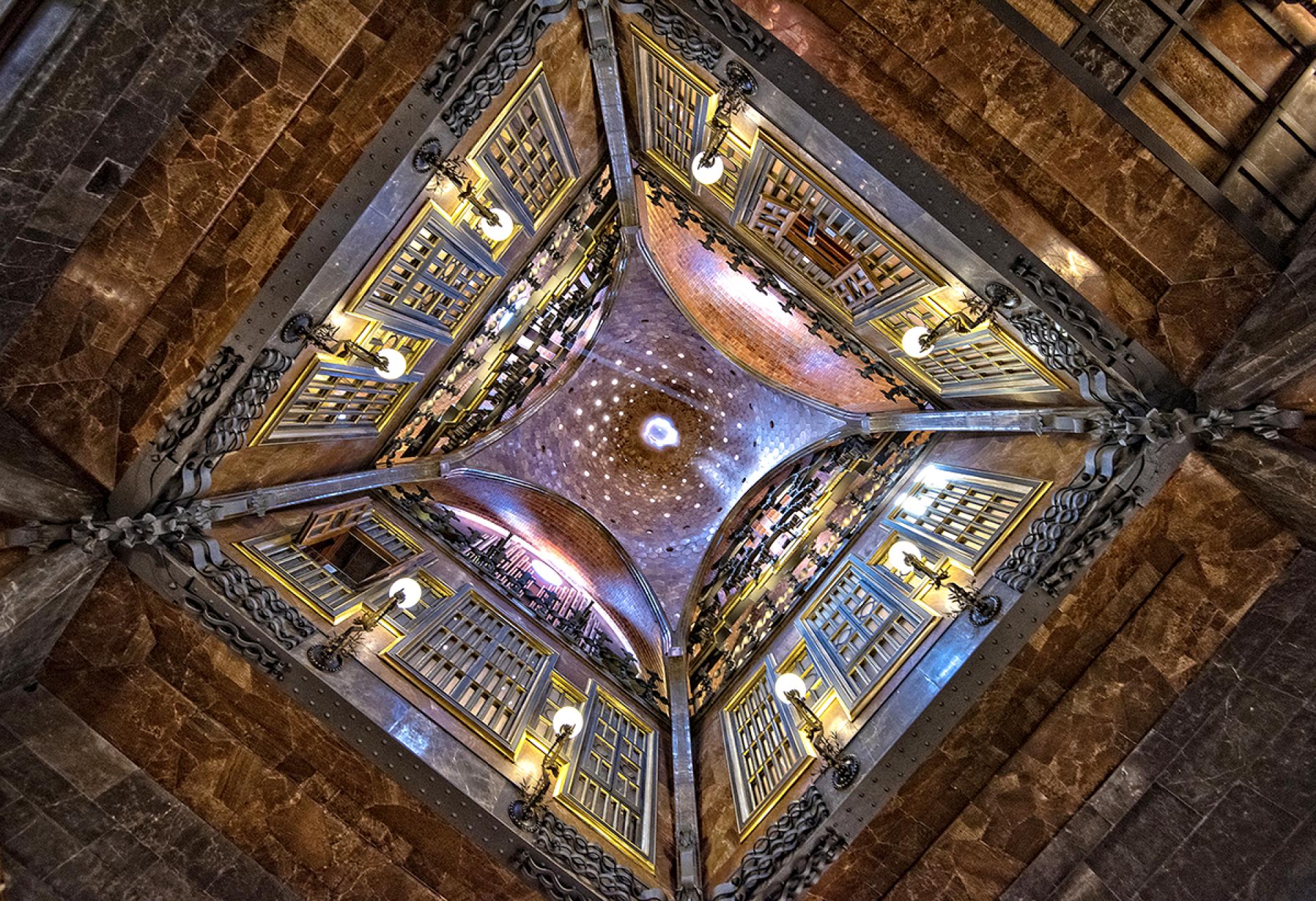 London Photography Awards Winner - Ceiling, Palao Guell