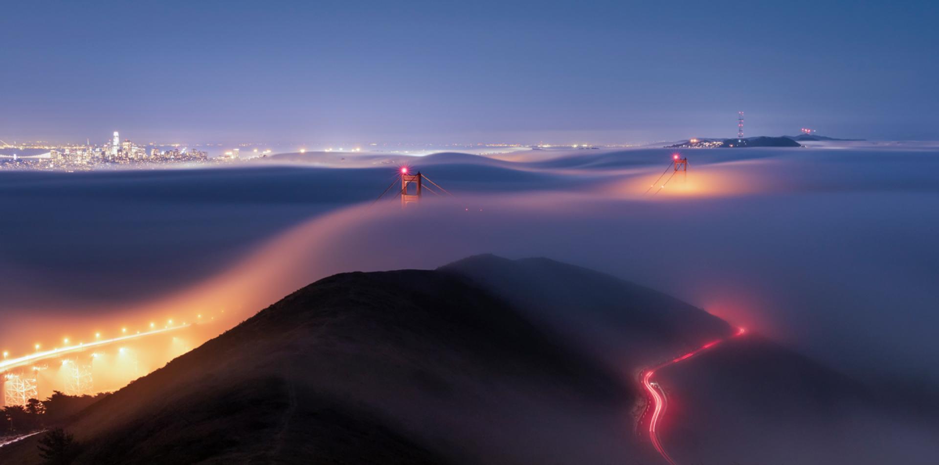 London Photography Awards Winner - Golden Gate Bridge in Fog