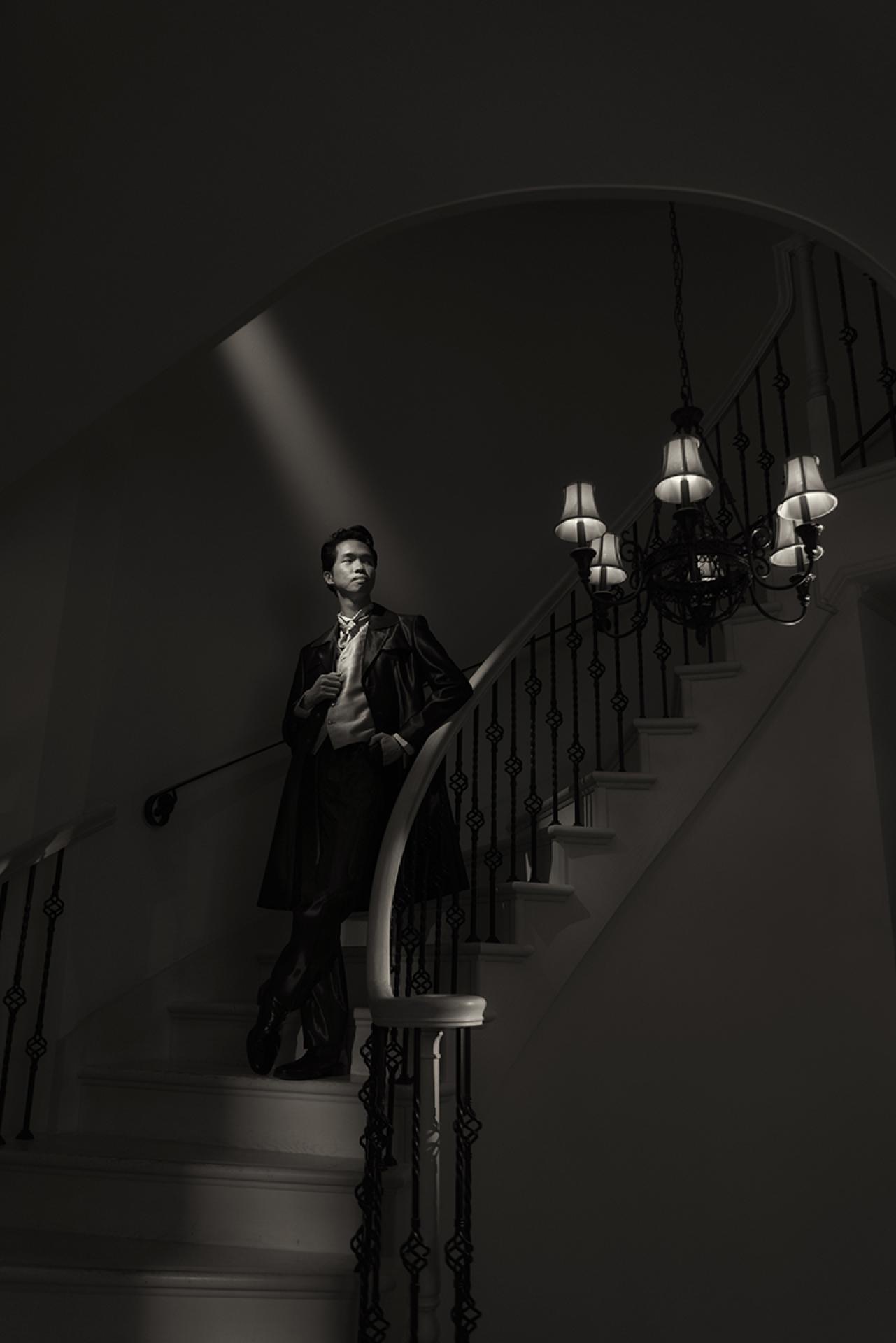 London Photography Awards Winner - Gentlemen and Spiral Staircase