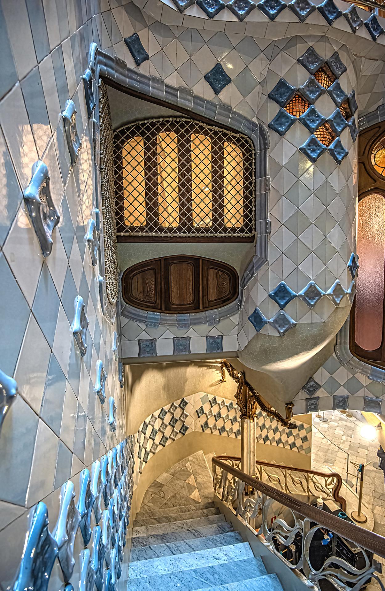 London Photography Awards Winner - Casa Batlló Stairs