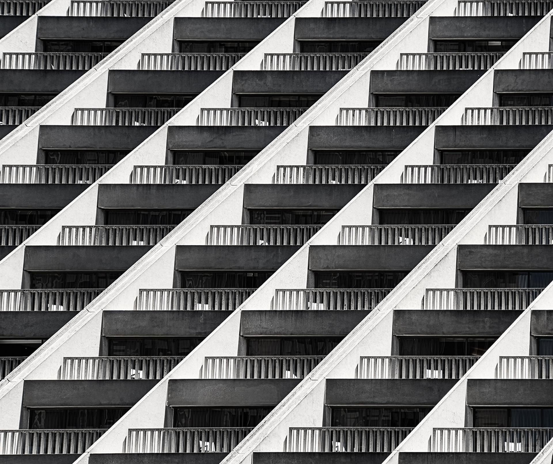 London Photography Awards Winner - Hyatt Balconies