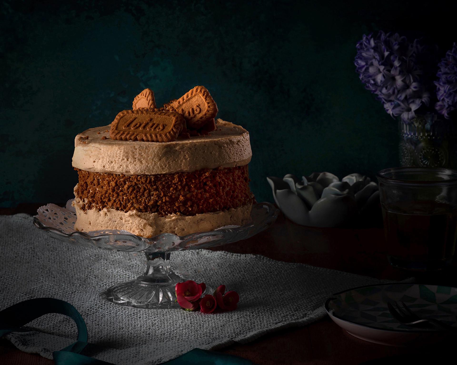 London Photography Awards Winner - Biscoff Celebration Cake