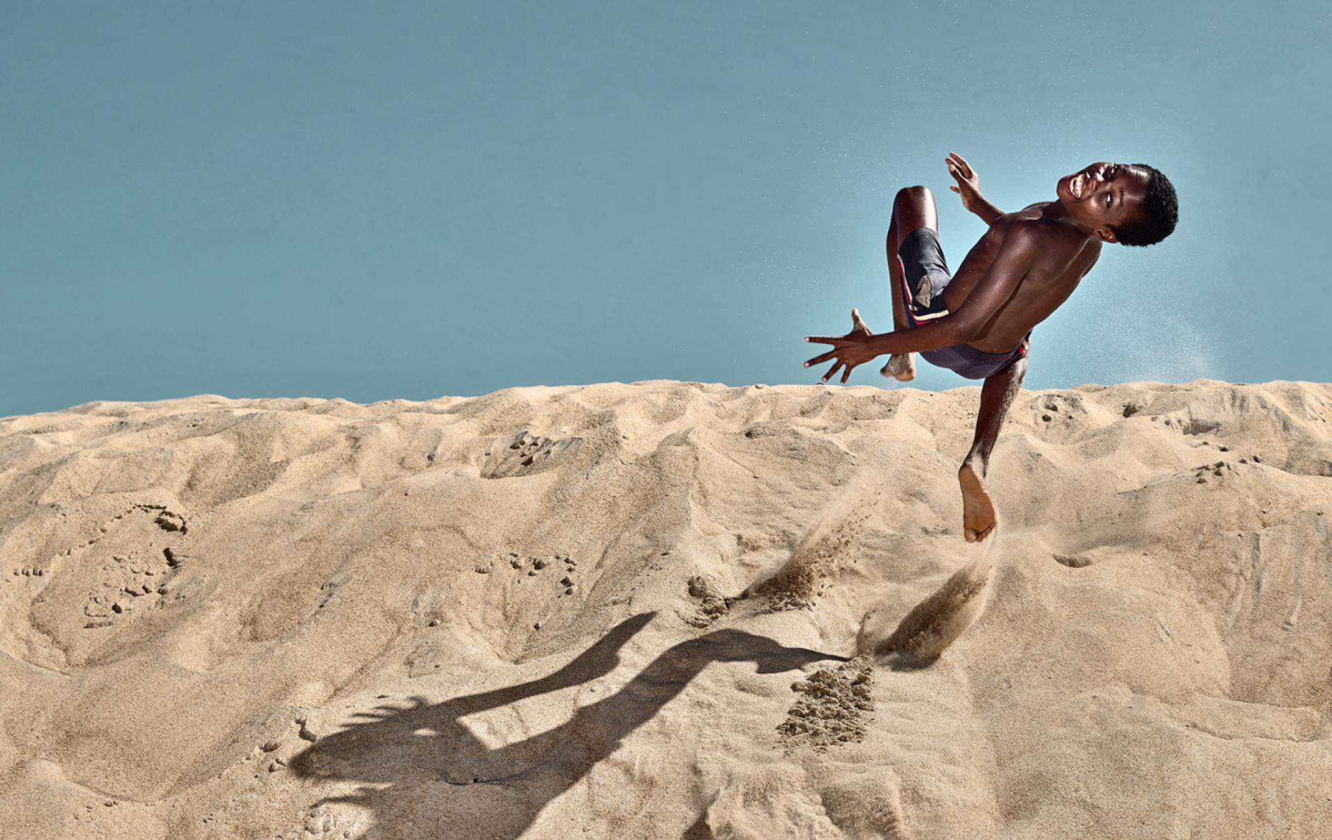 London Photography Awards Winner - The Somersault Boy