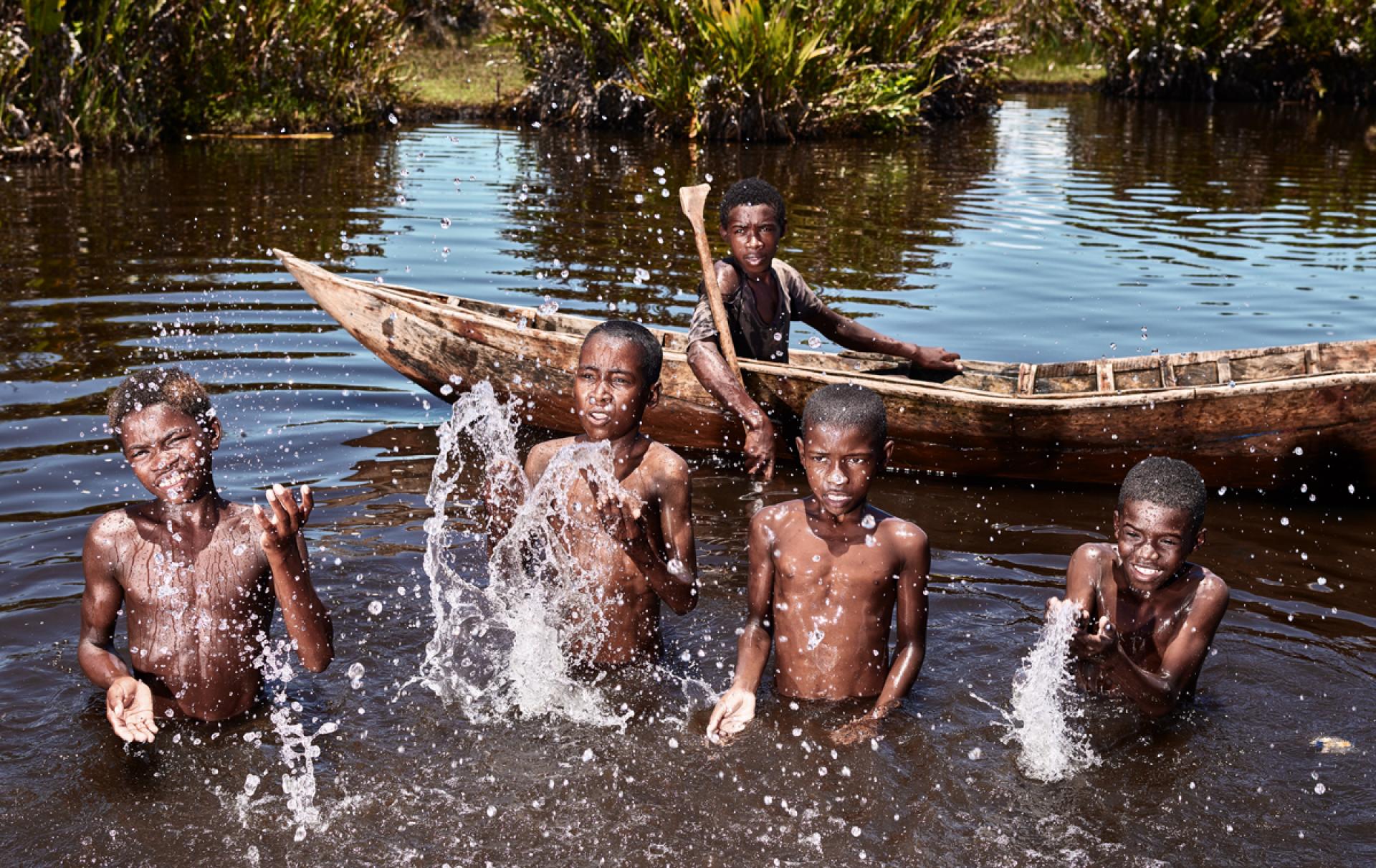 London Photography Awards Winner - Having Fun in the River