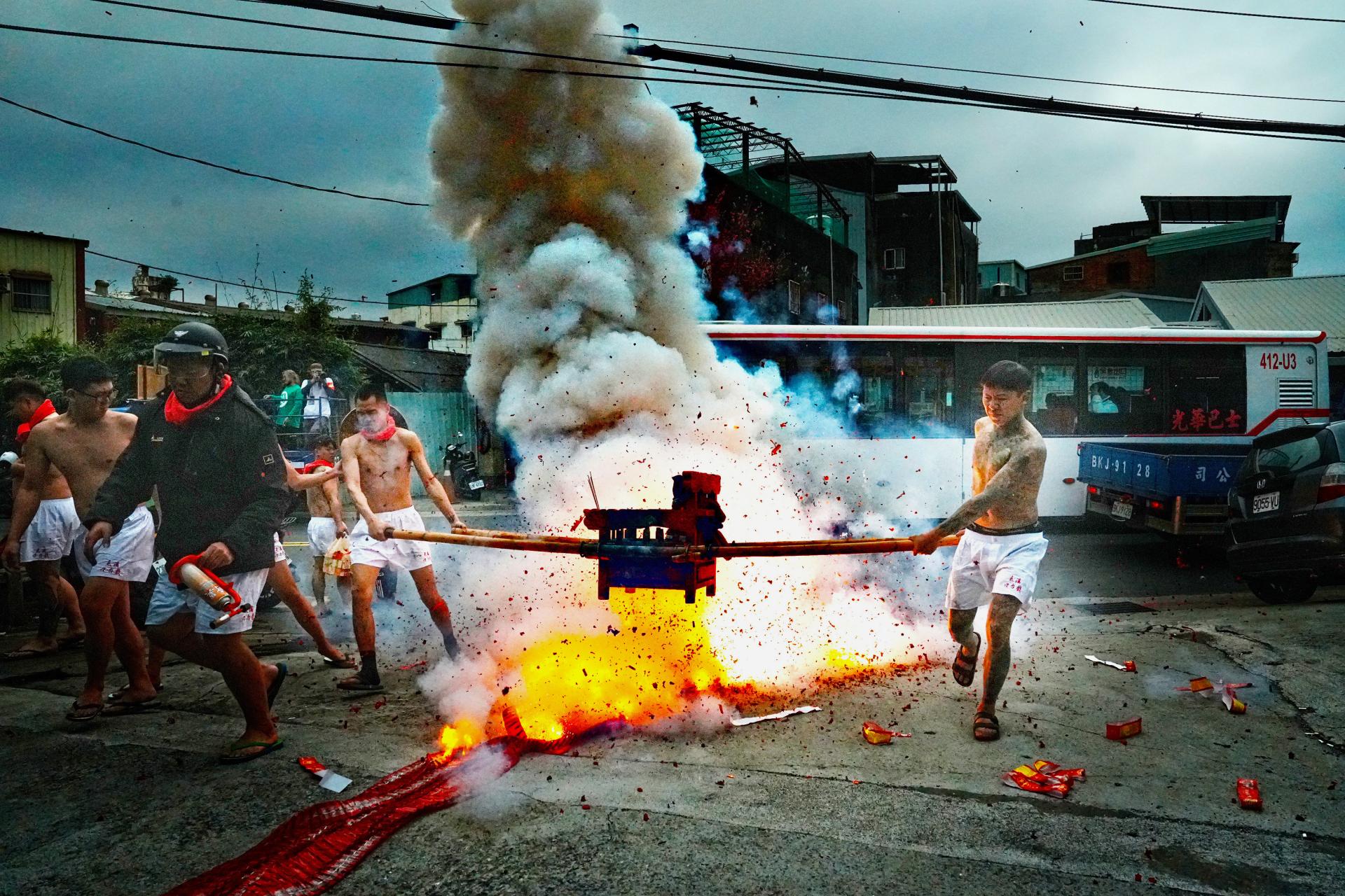 London Photography Awards Winner - Night Procession of the Earth God, Shezidao