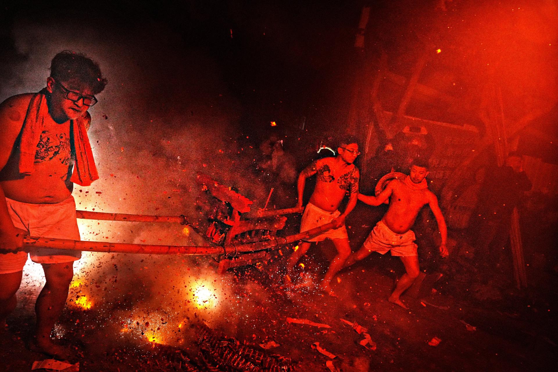 London Photography Awards Winner - Night Procession of the Earth God, Shezidao