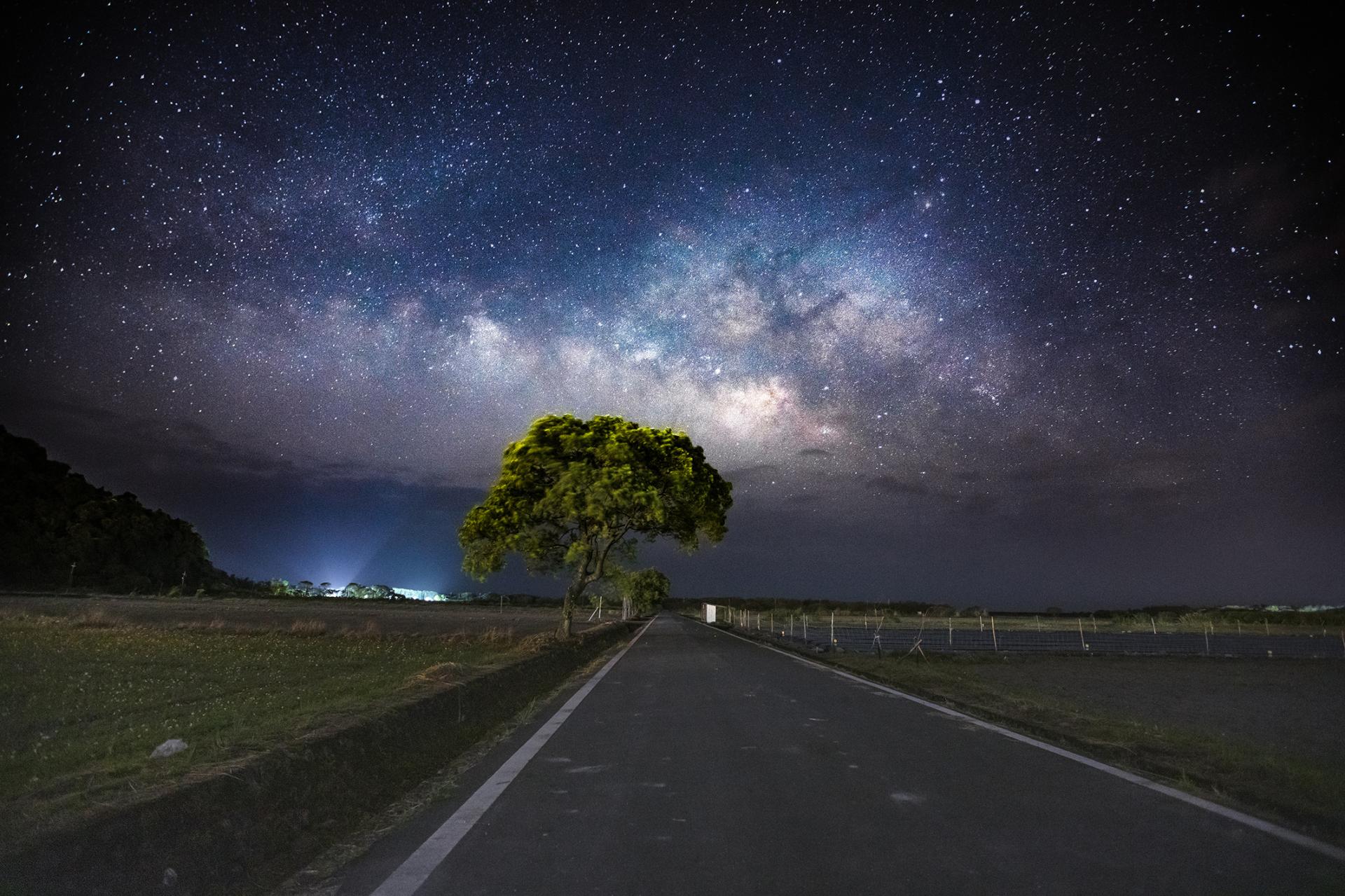 London Photography Awards Winner - Milky Way on the tree