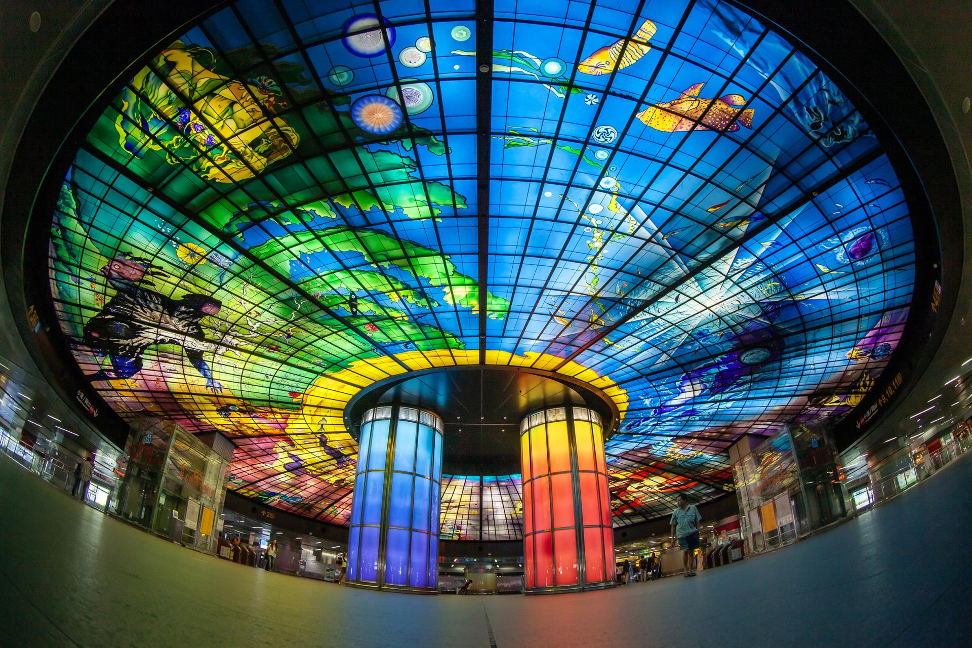 London Photography Awards Winner - Beautiful Formosa MRT Station