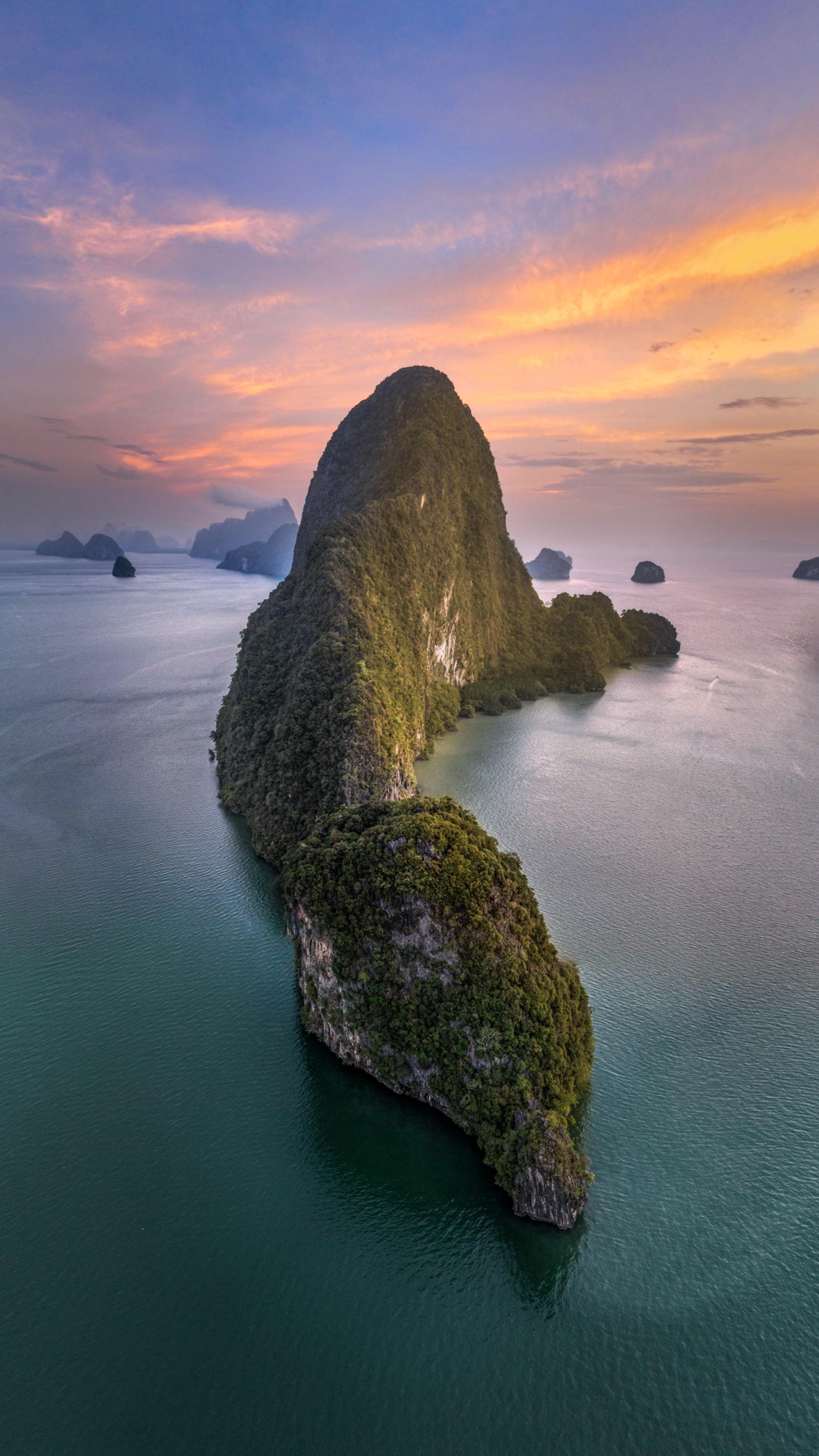 London Photography Awards Winner - Sunrise Over Phang Nga Bay's Natural Marvel