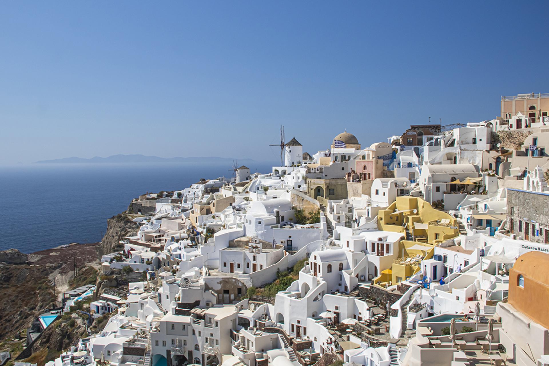 London Photography Awards Winner - Santorini - In White And Blue