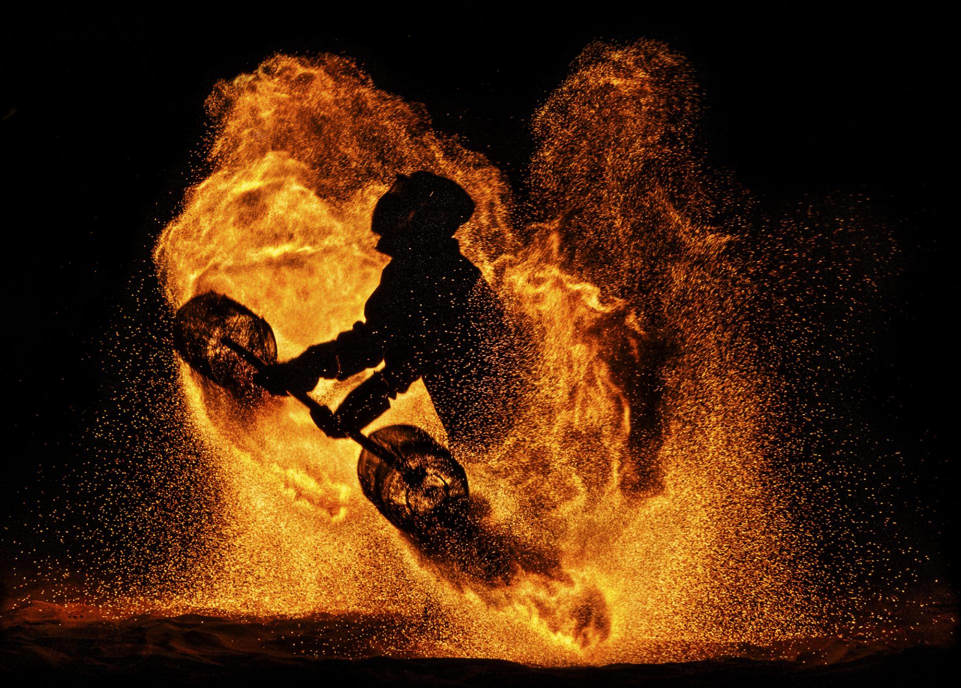 London Photography Awards Winner - Big fire dance