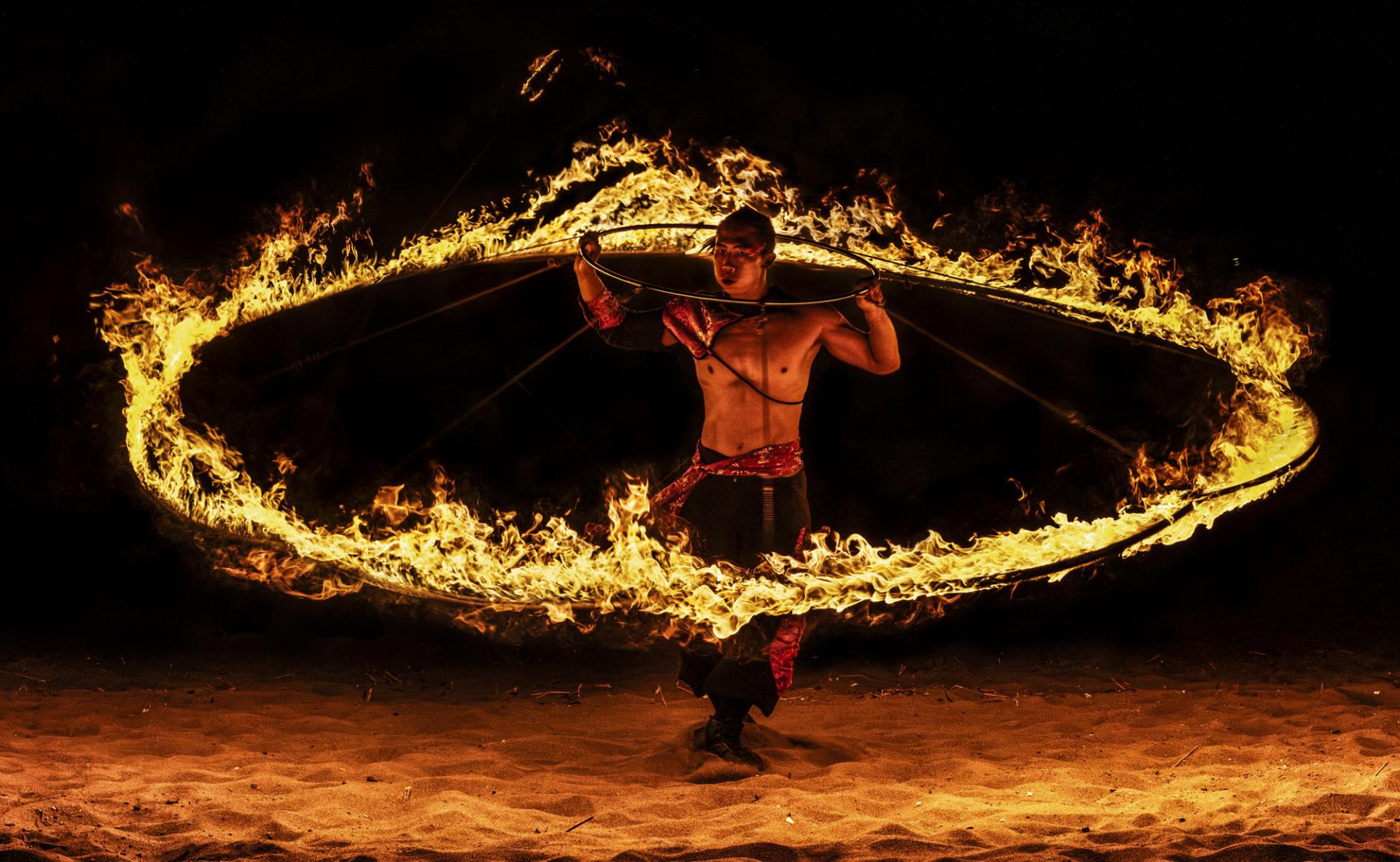 London Photography Awards Winner - Big fire dance