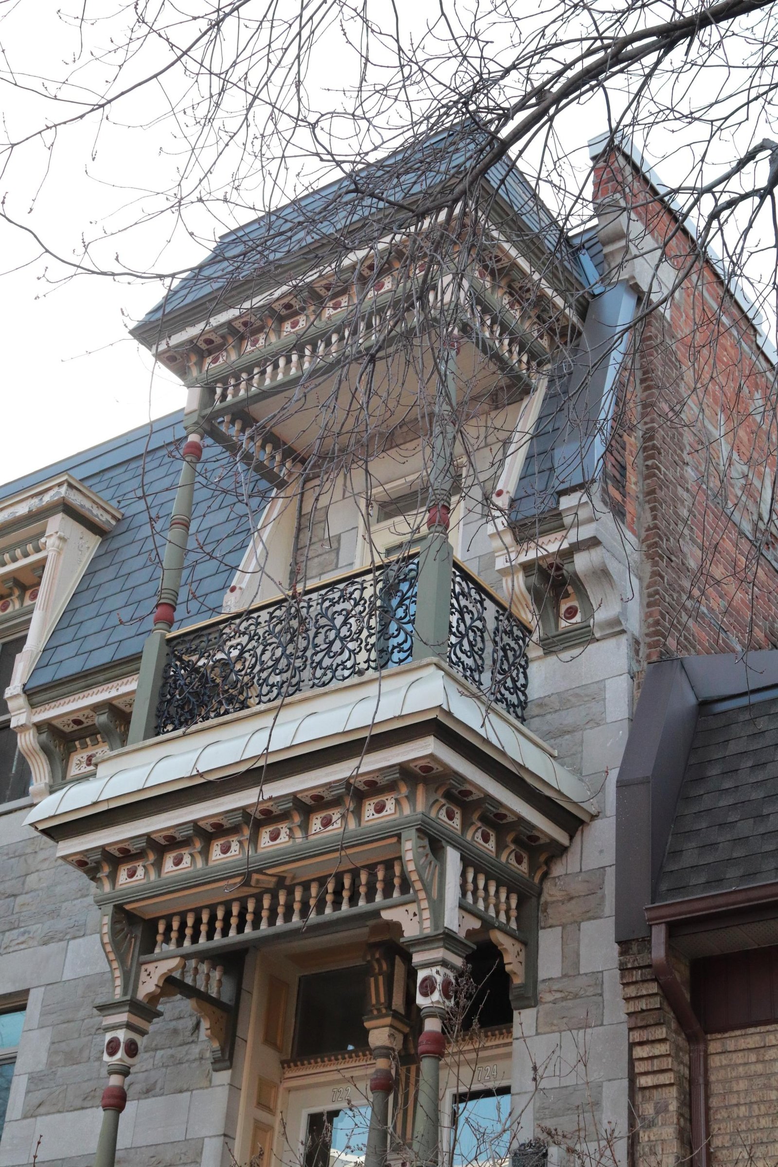 London Photography Awards Winner - Saint Henri balcony, circa 1850