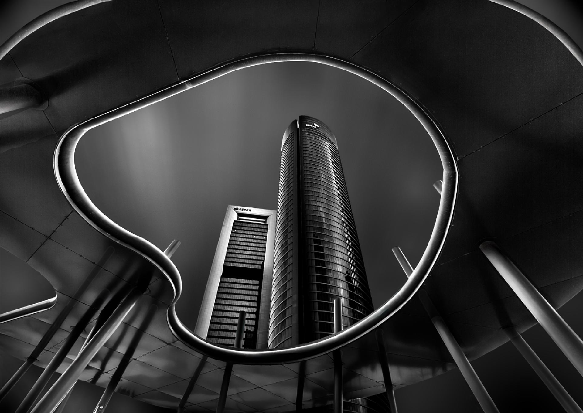London Photography Awards Winner - SKYSCRAPERS FROM MADRID