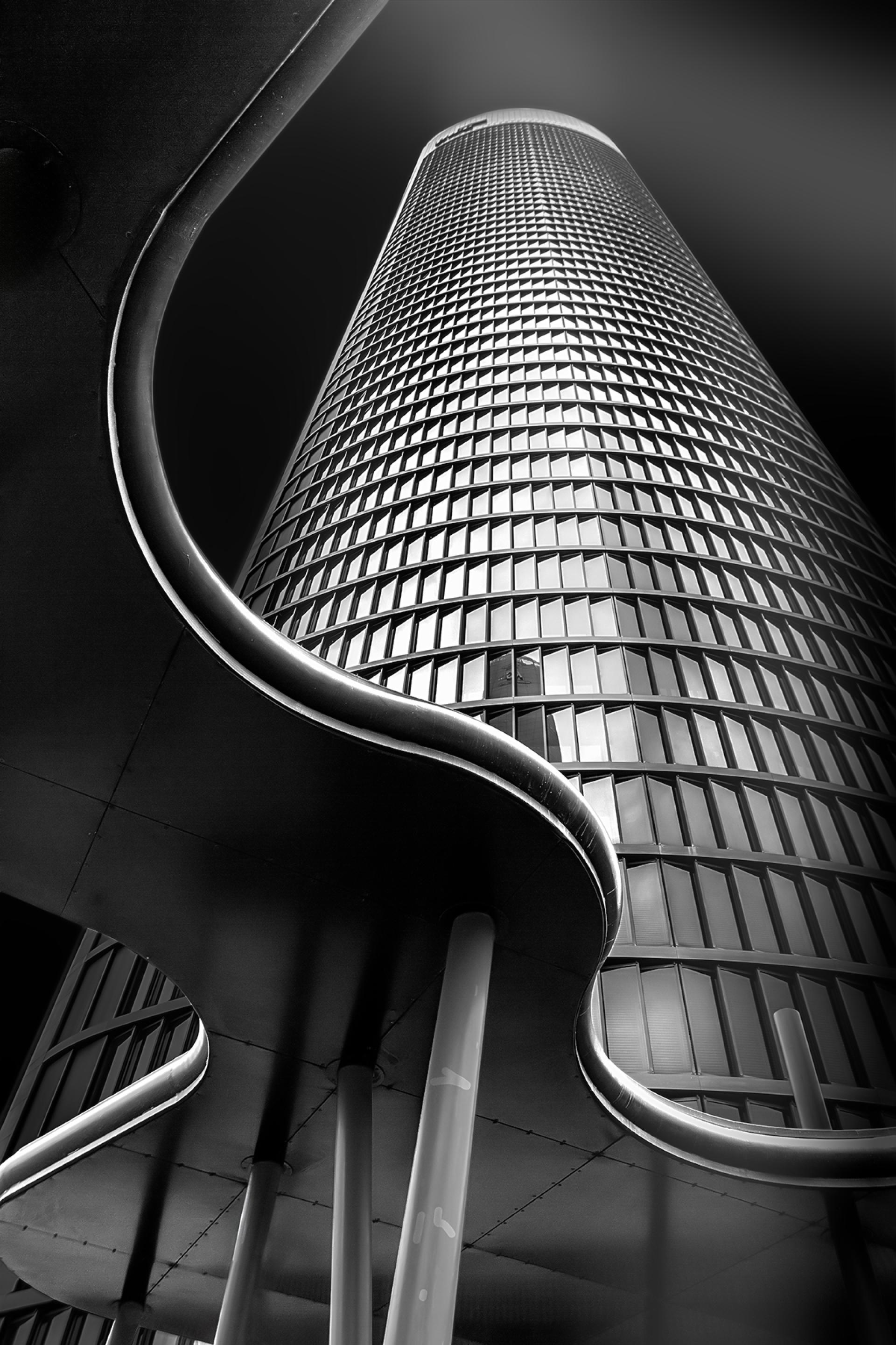 London Photography Awards Winner - SKYSCRAPERS FROM MADRID
