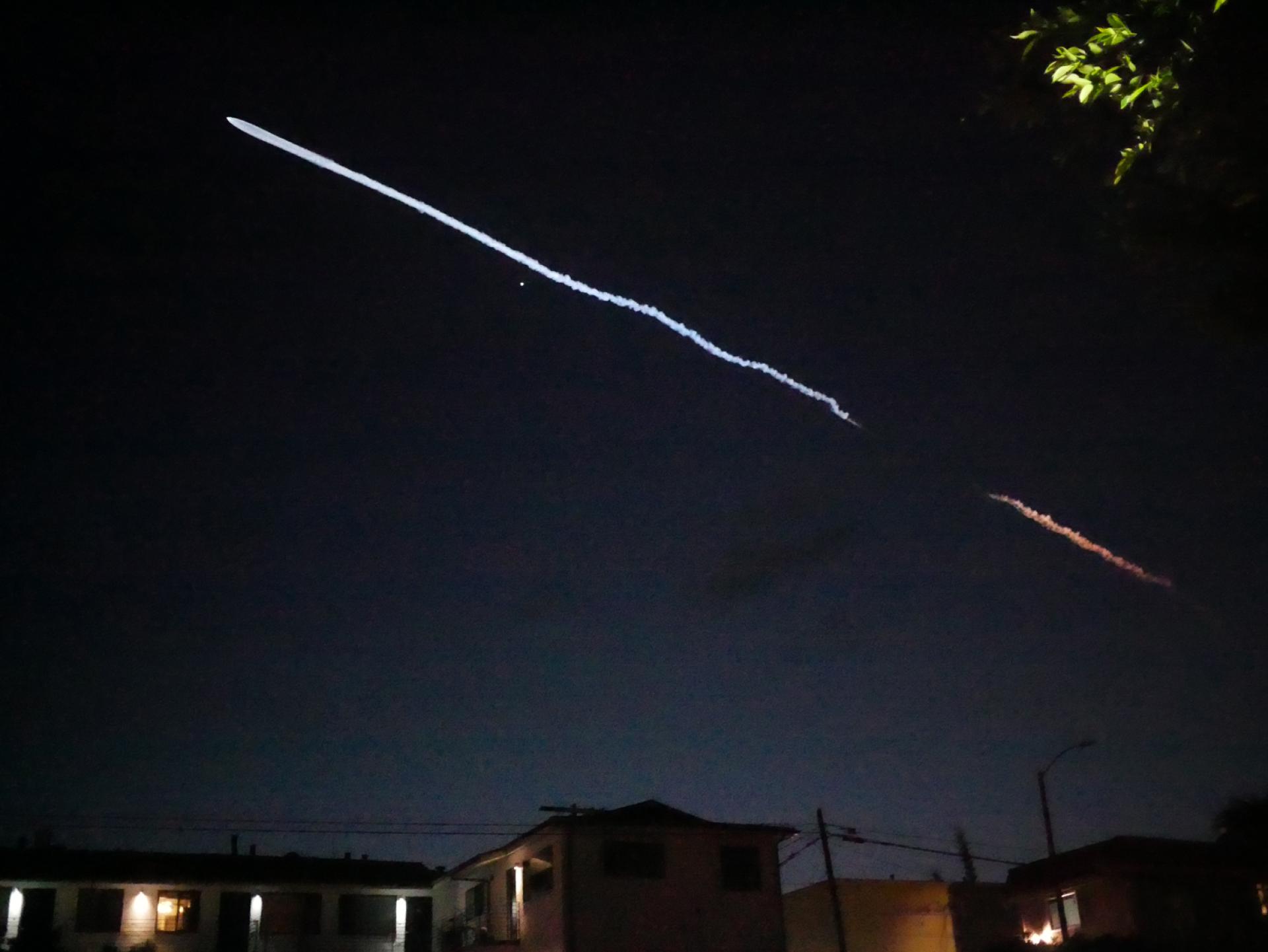 London Photography Awards Winner - Space X Rocket Zooms By