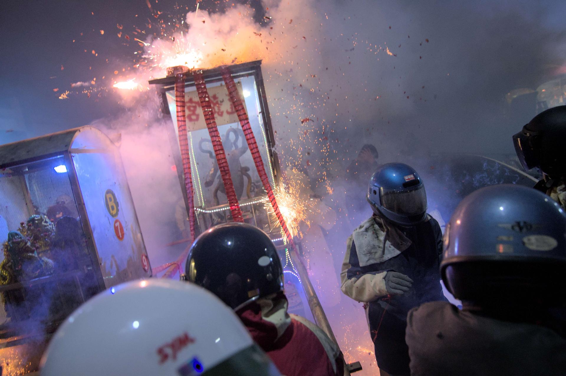 London Photography Awards Winner - Yanshui Beehive Fireworks Festival