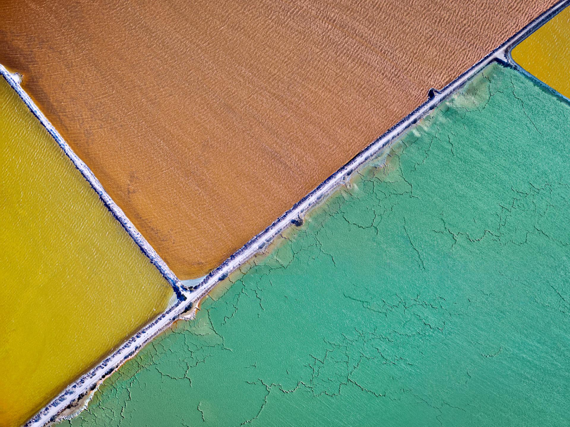 London Photography Awards Winner - Abstract Landscapes of Tailing Dams