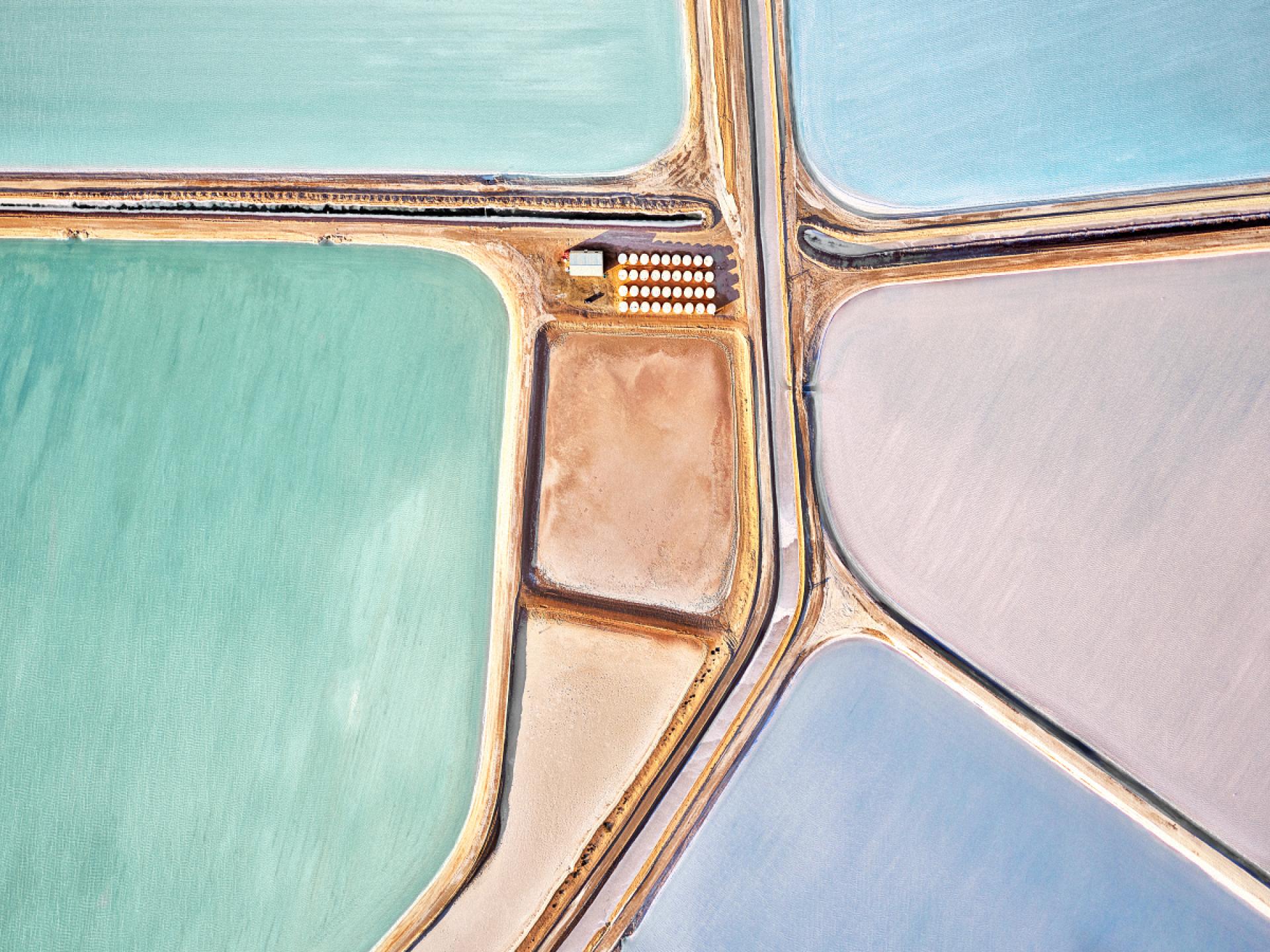 London Photography Awards Winner - Abstract Landscapes of Tailing Dams