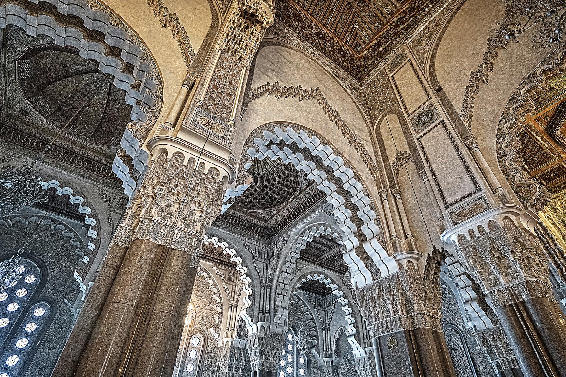London Photography Awards Winner - Hassan II Mosque Tableaux