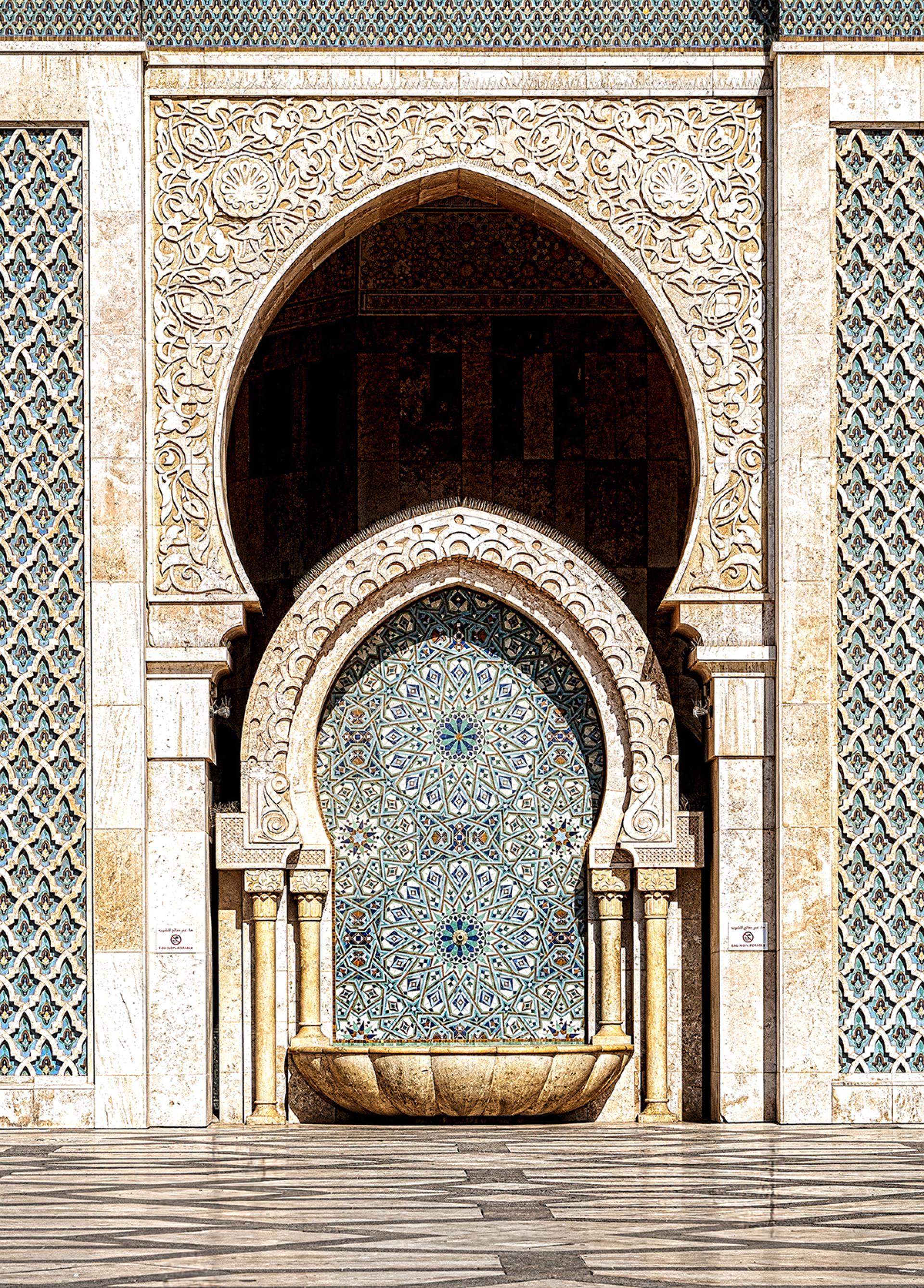 London Photography Awards Winner - Hassan II Mosque Tableaux