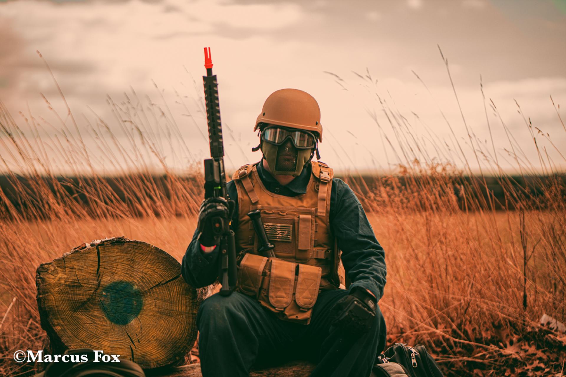 London Photography Awards Winner - Crimson Skies: Echoes of the Field