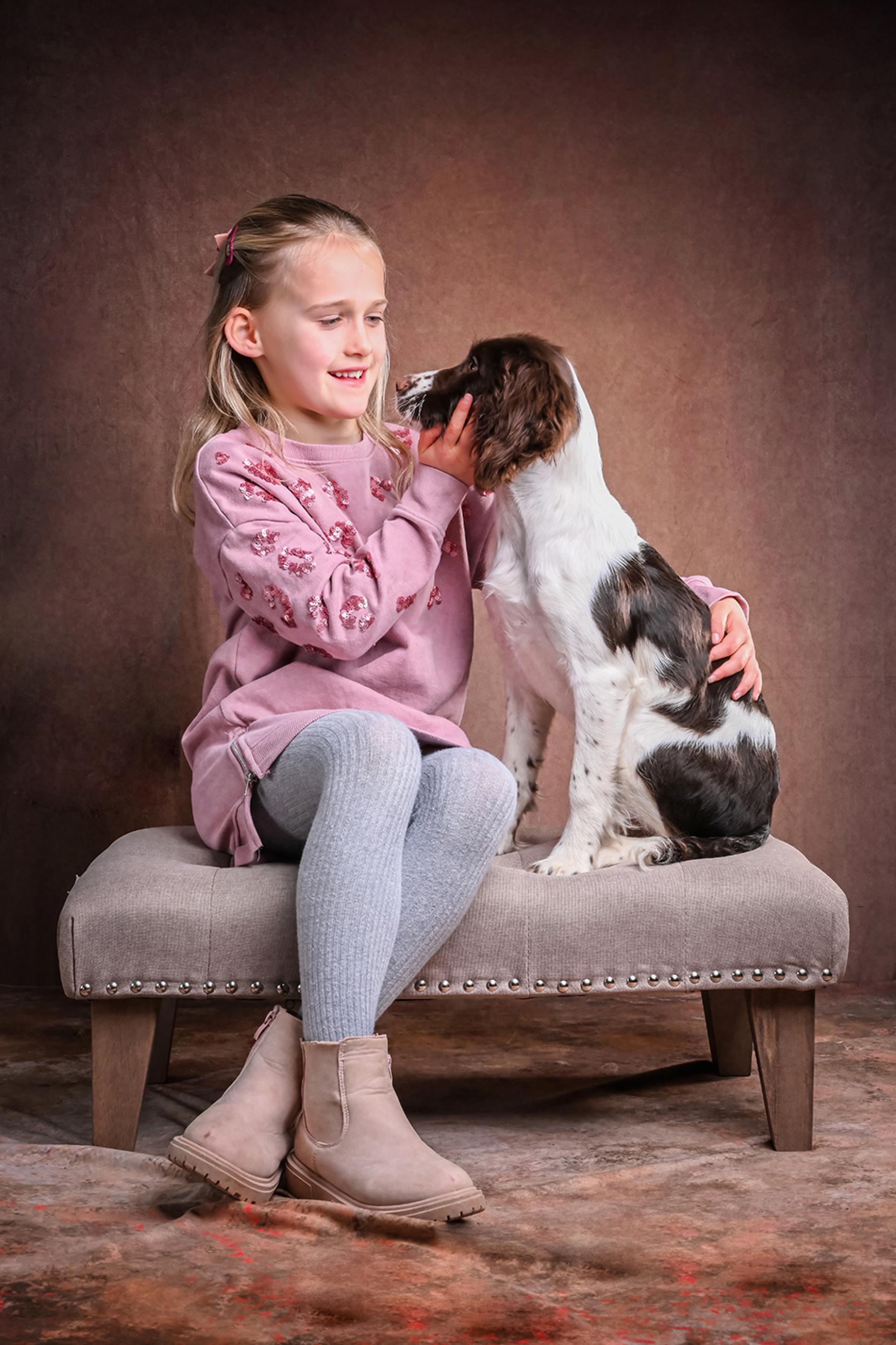 London Photography Awards Winner - Just a girl and her puppy
