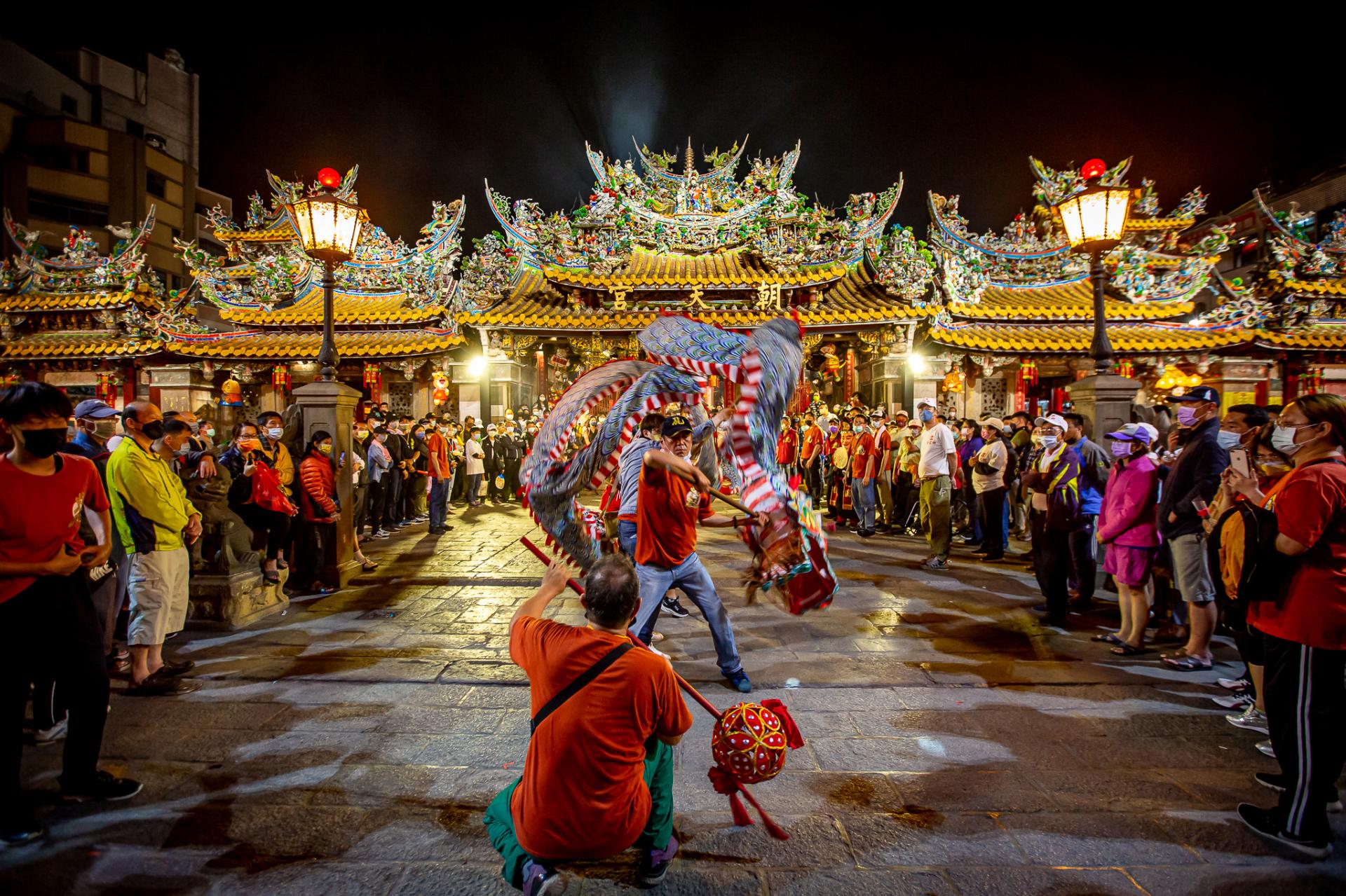 London Photography Awards Winner - Dragon Ascends Through the Clouds: Dancing Hope with the Pow