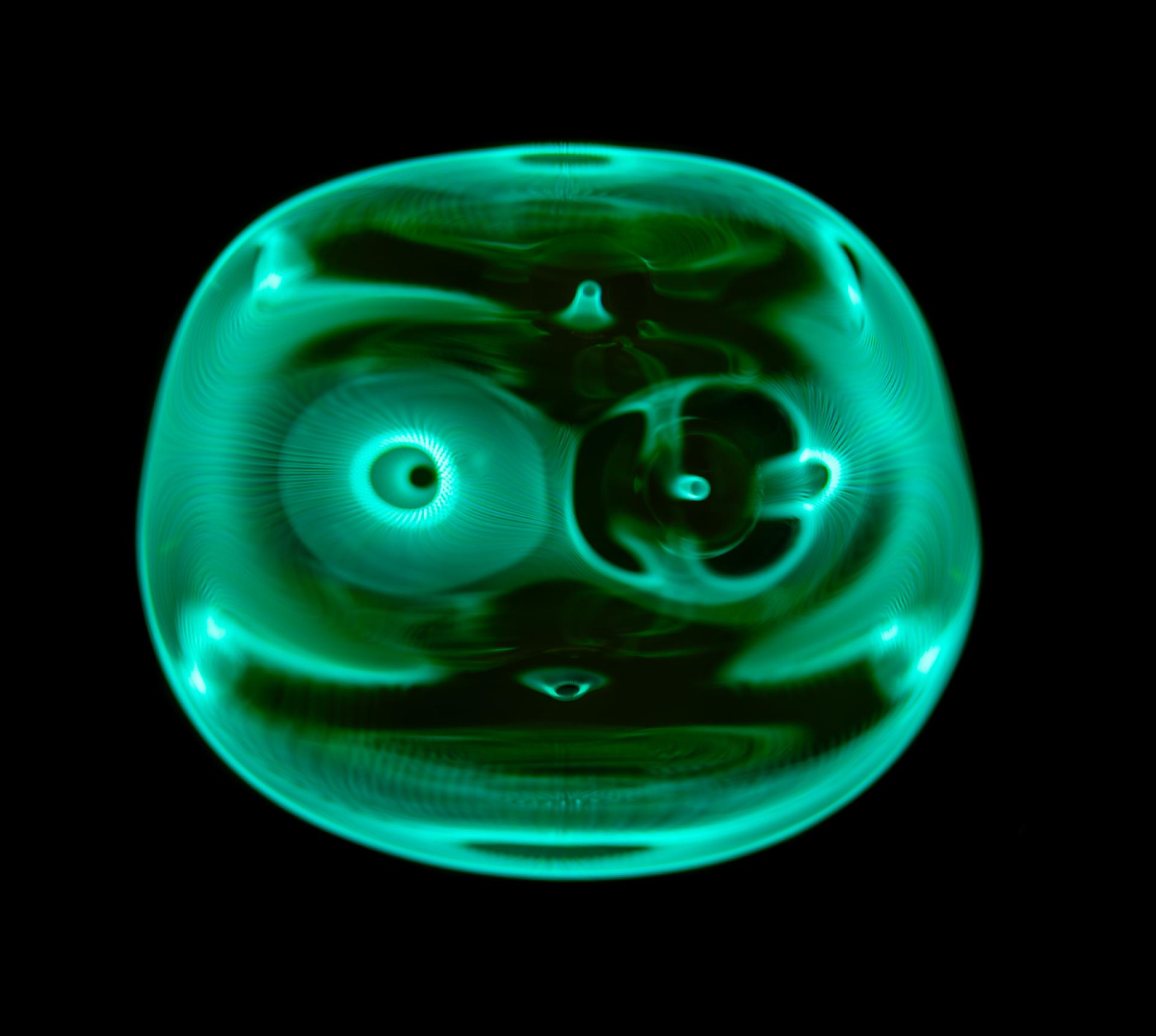 London Photography Awards Winner - Resonance, II - Faces in Water.