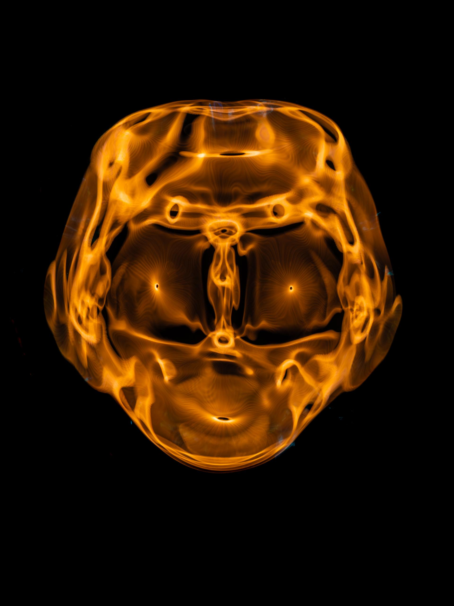 London Photography Awards Winner - Resonance, II - Faces in Water.