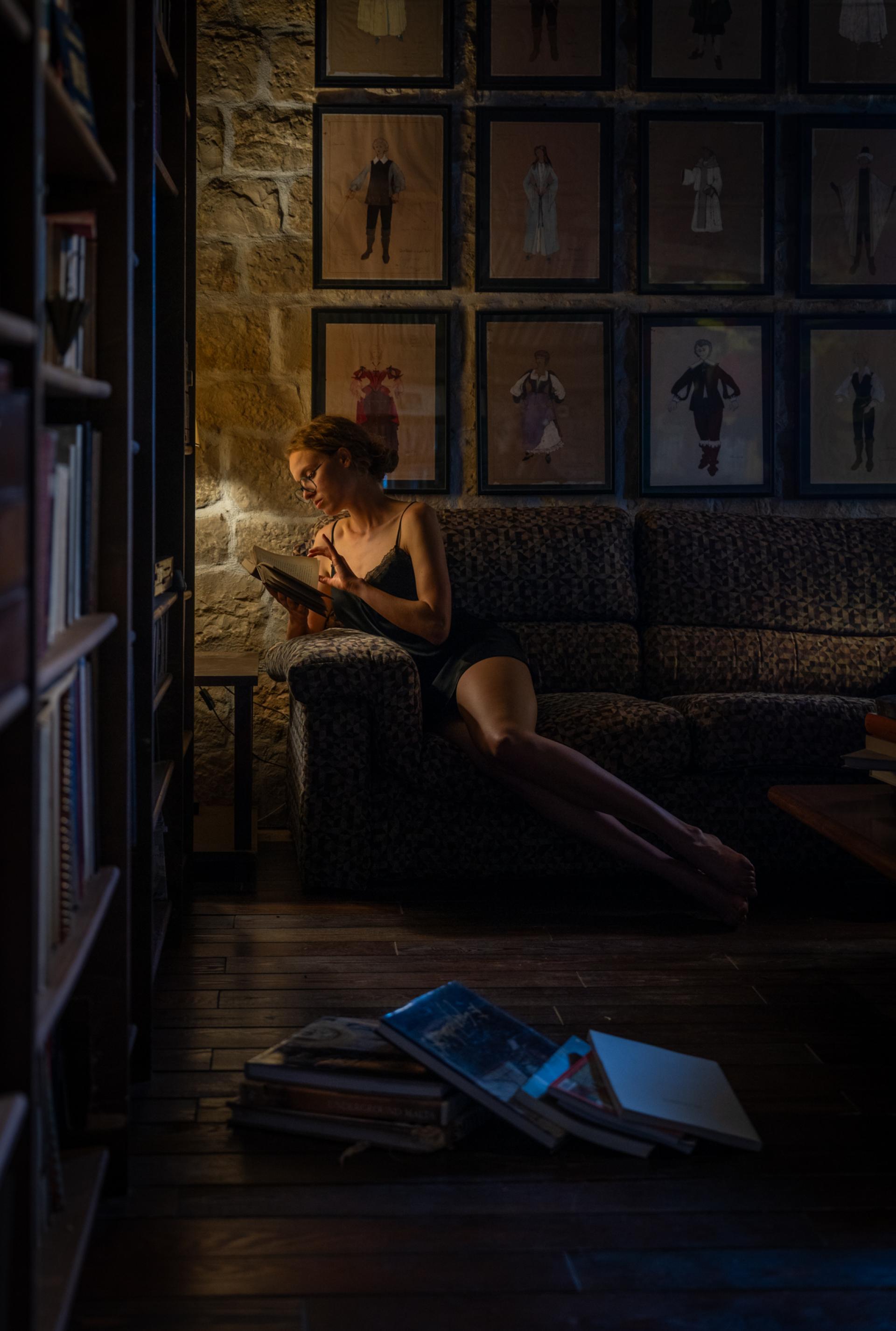 London Photography Awards Winner - Bookworm (Emotions)