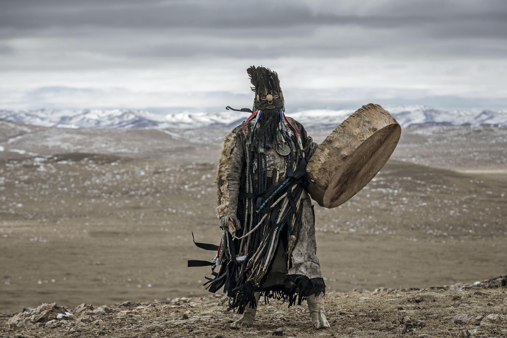 London Photography Awards Winner - Crossing Dimensions: Shaman of Mongolia