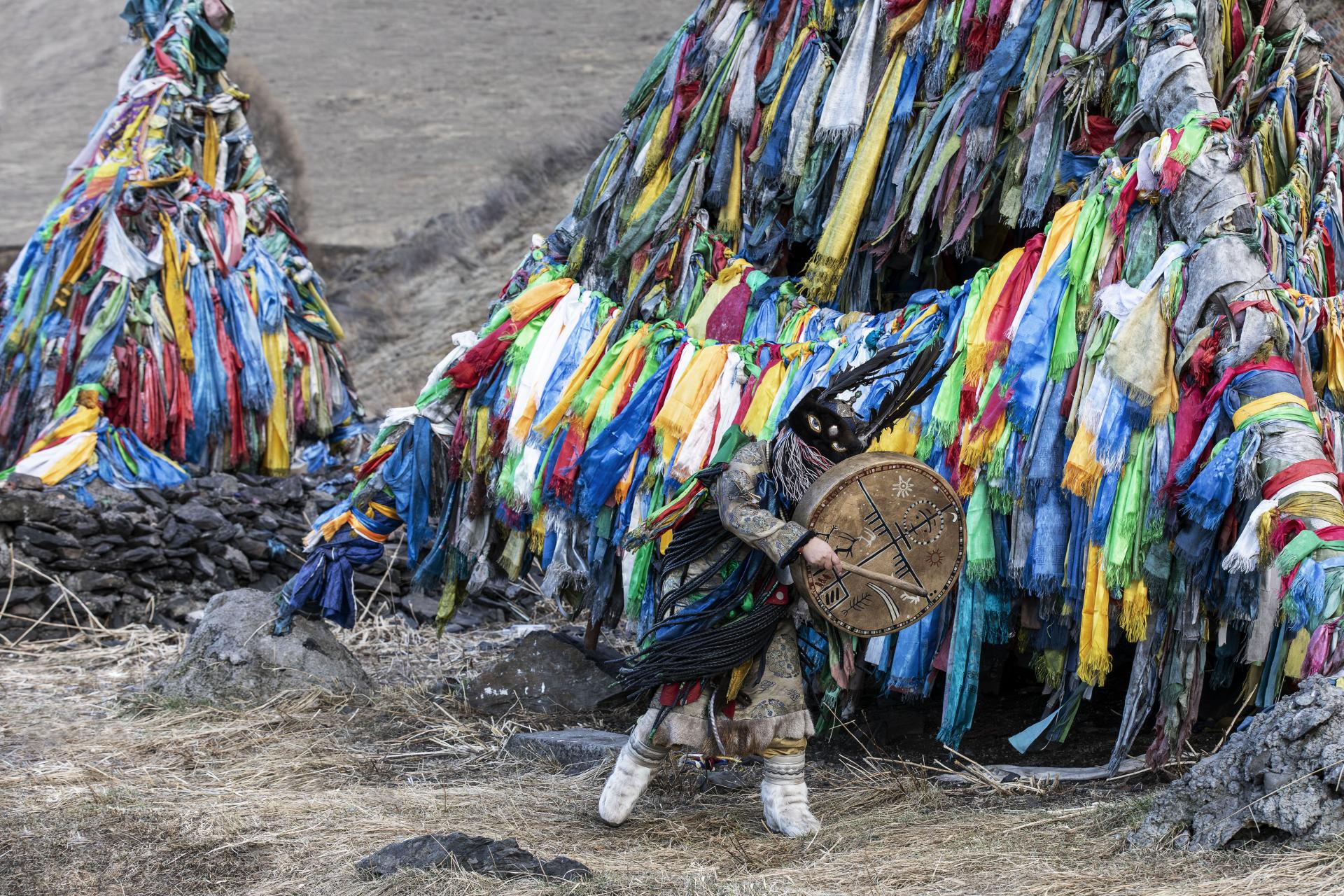 London Photography Awards Winner - Crossing Dimensions: Shaman of Mongolia