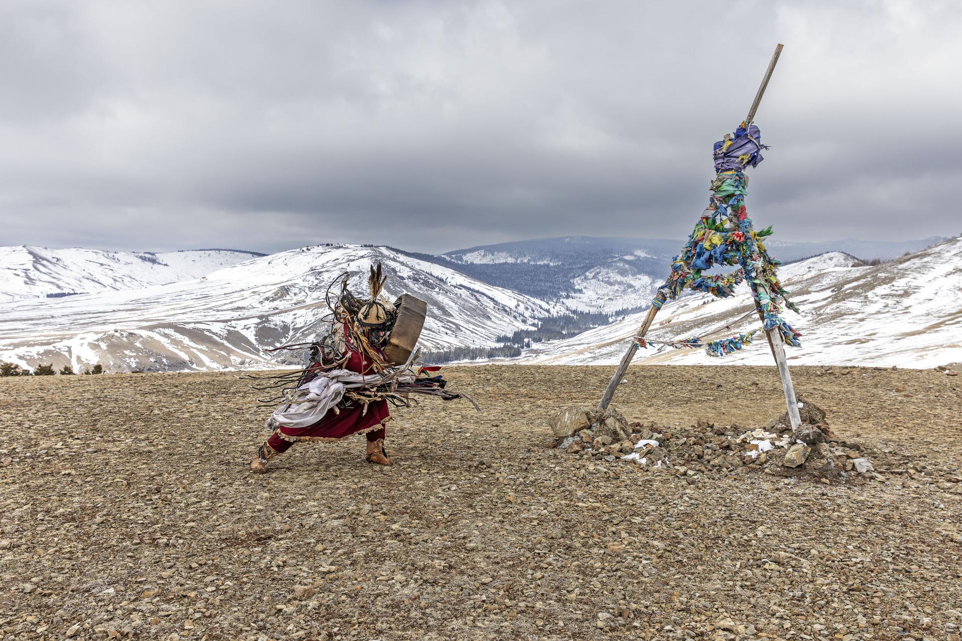 London Photography Awards Winner - Crossing Dimensions: Shaman of Mongolia