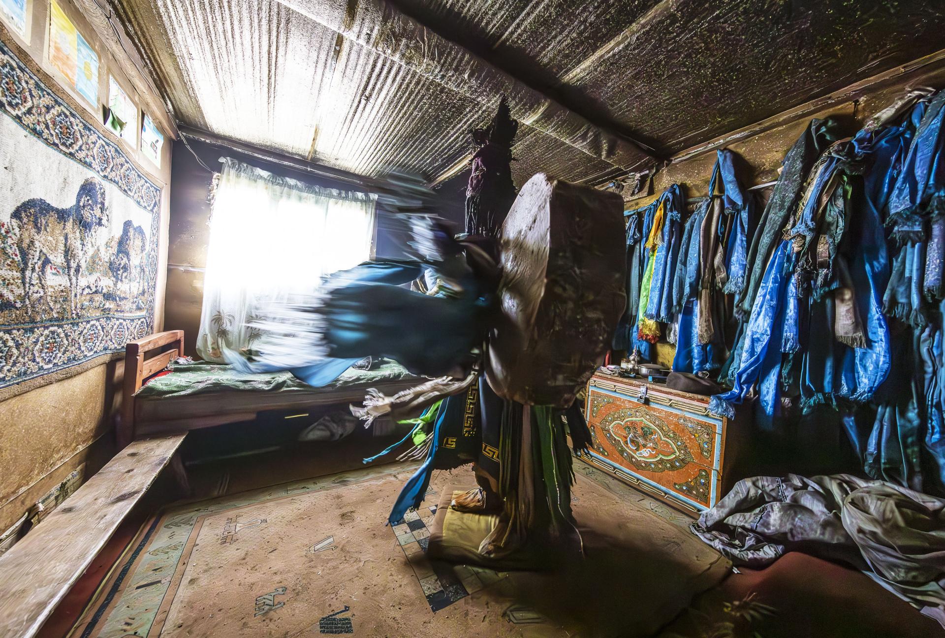 London Photography Awards Winner - Crossing Dimensions: Shaman of Mongolia