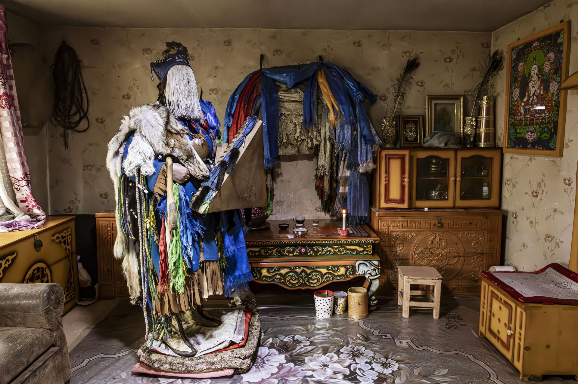 London Photography Awards Winner - Crossing Dimensions: Shaman of Mongolia