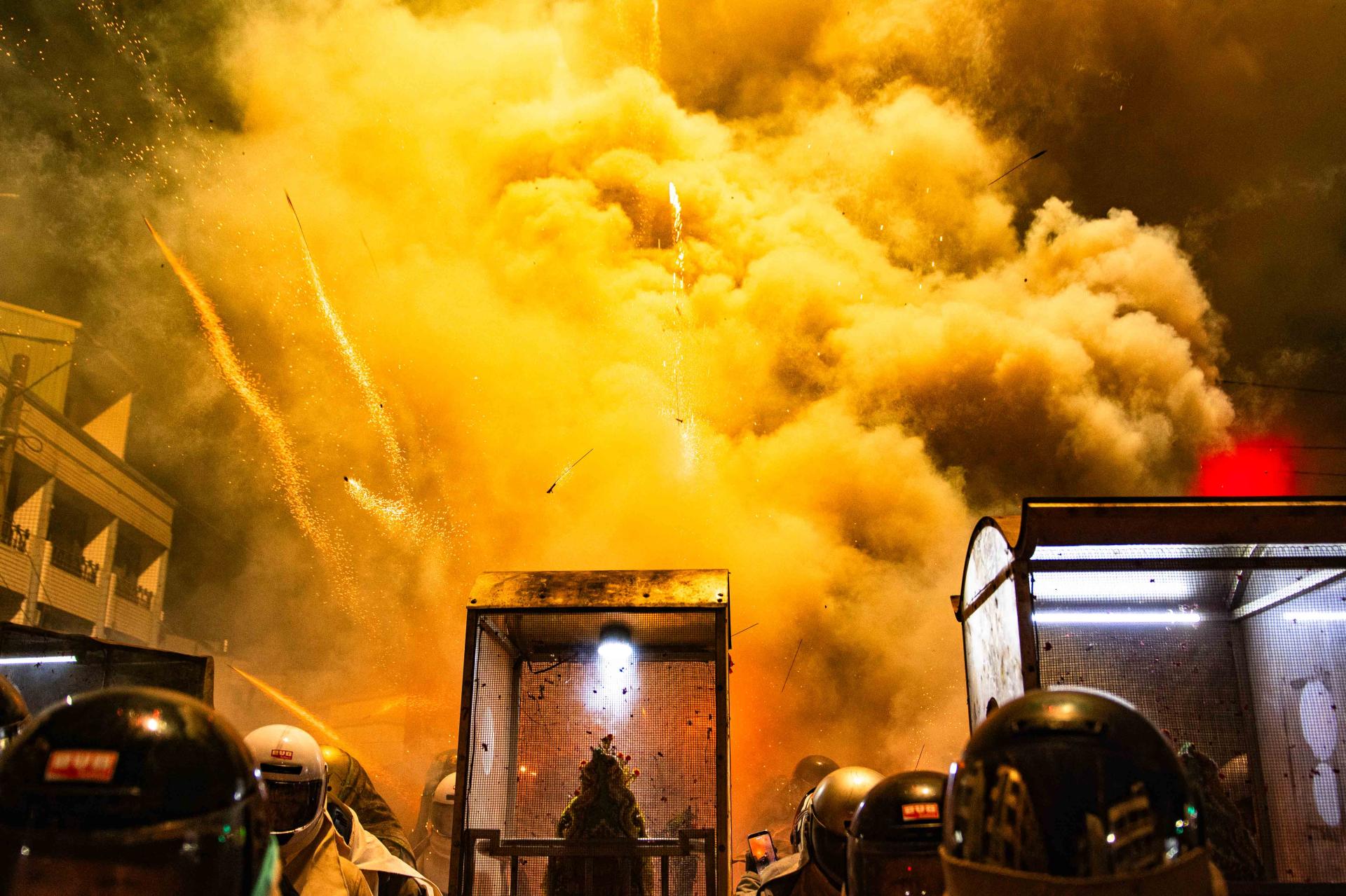 London Photography Awards Winner - Yanshui Beehive Fireworks Festival