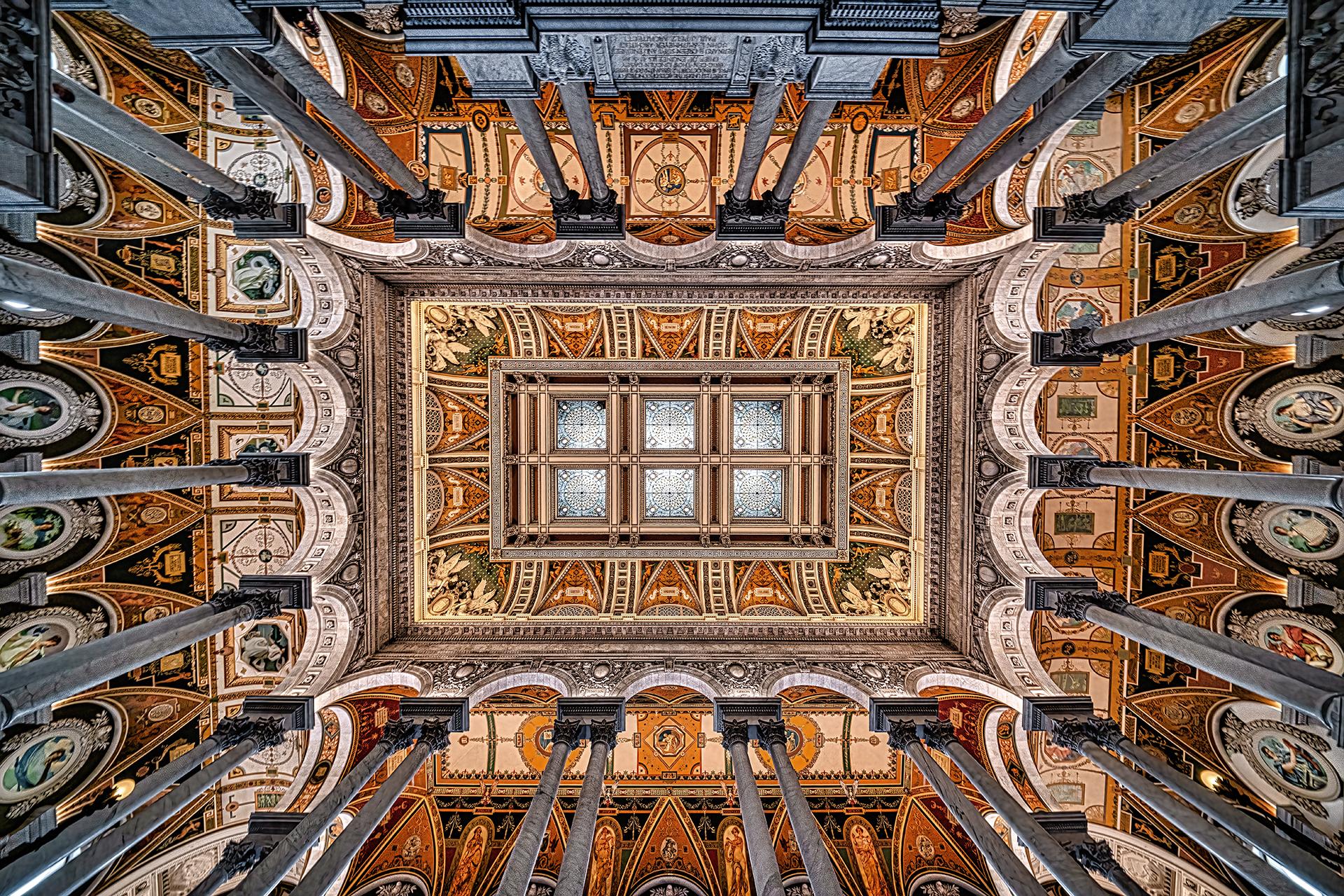London Photography Awards Winner - Library of Congress Ceiling