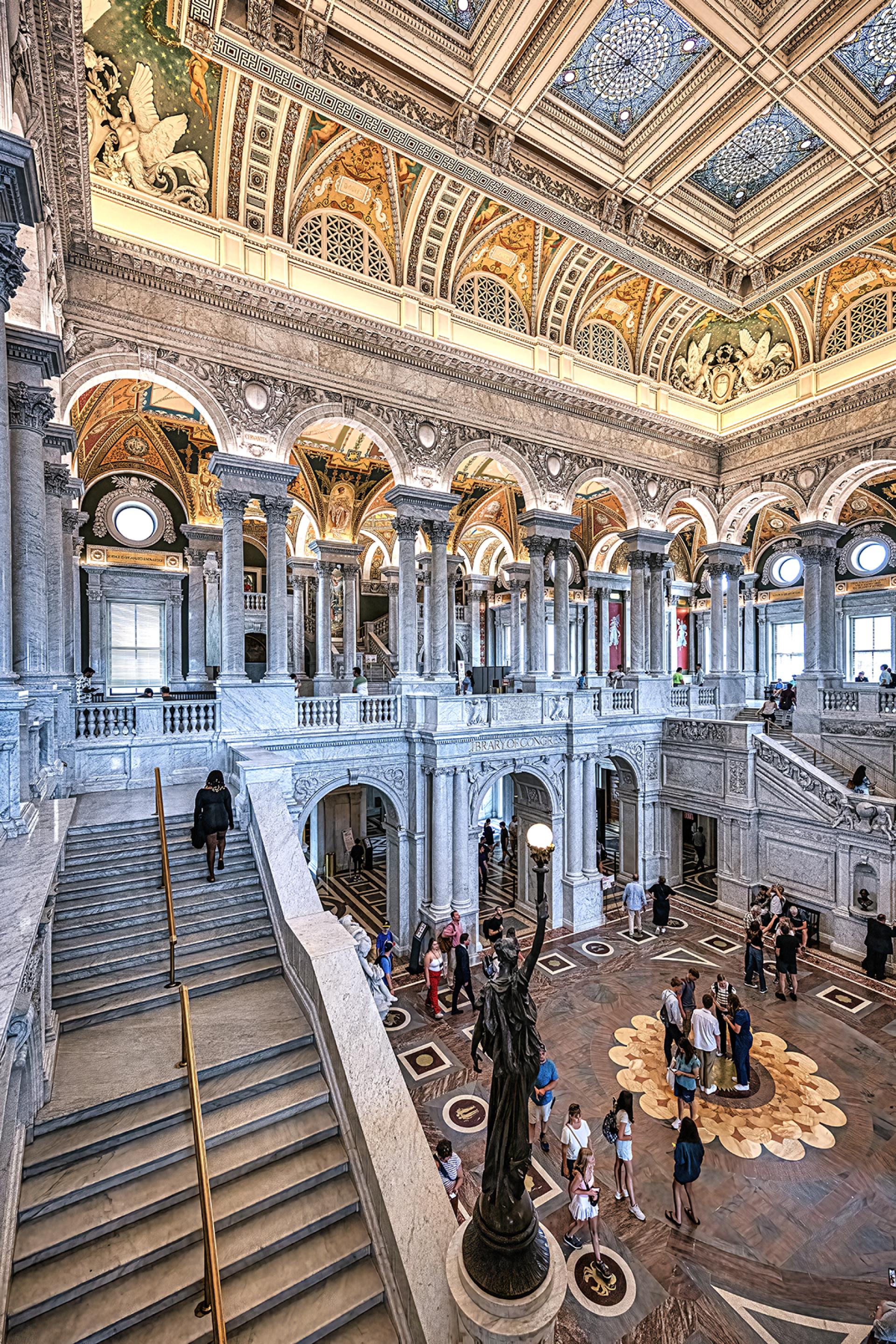 London Photography Awards Winner - Library of Congress Great Hall