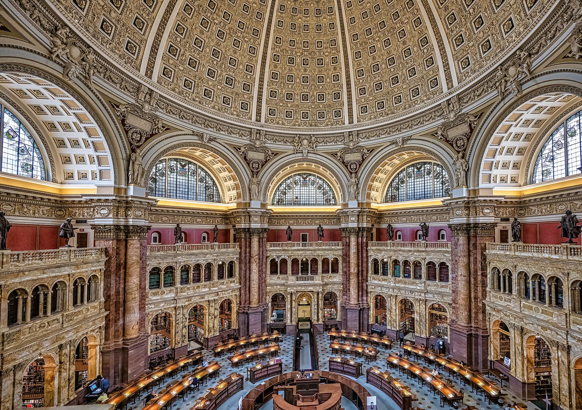 London Photography Awards Winner - Library of Congress Reading Room
