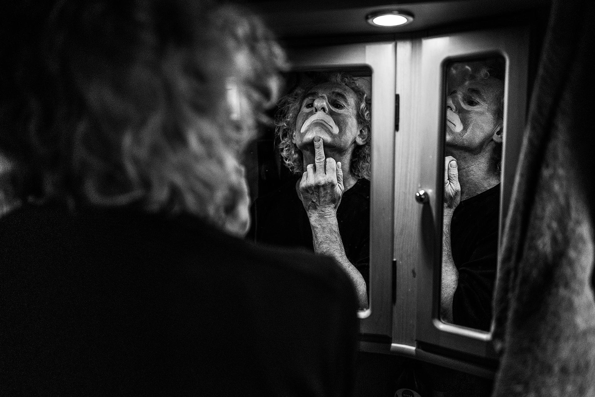 London Photography Awards Winner - Mr. Chap - From the life of a clown
