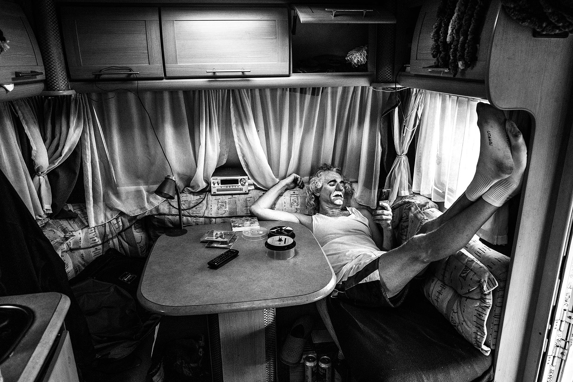 London Photography Awards Winner - Mr. Chap - From the life of a clown