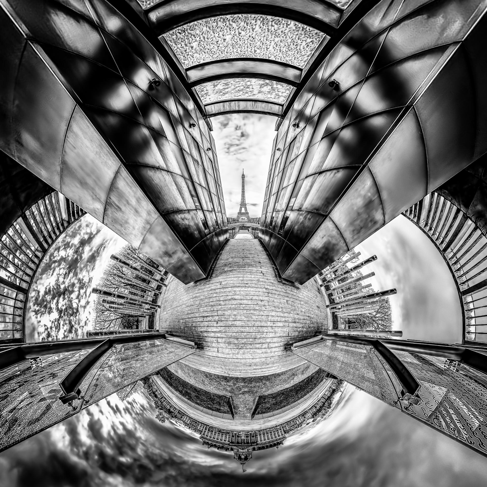 London Photography Awards Winner - Paris Atmos-Sphere B&W
