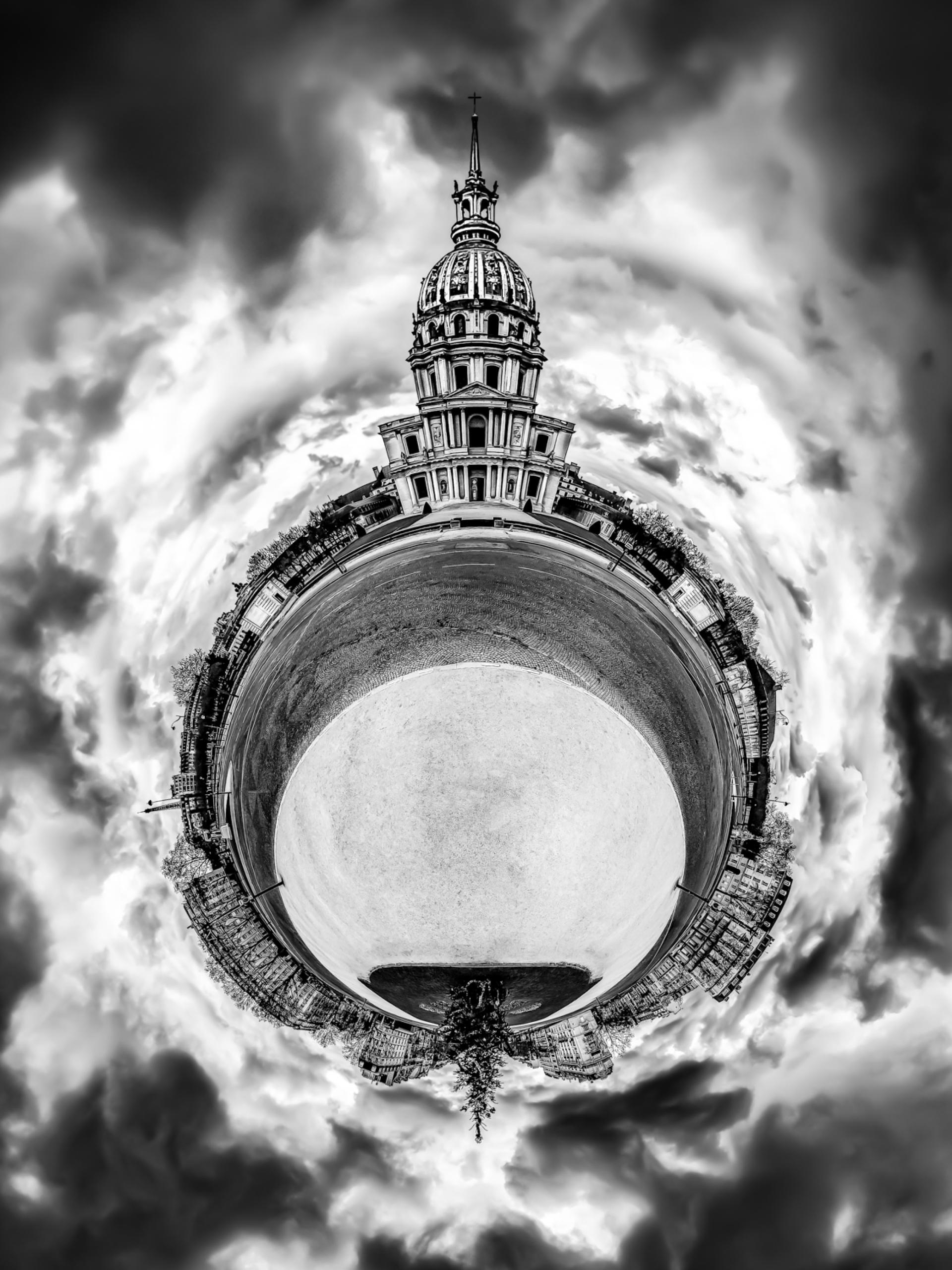 London Photography Awards Winner - Paris Atmos-Sphere B&W