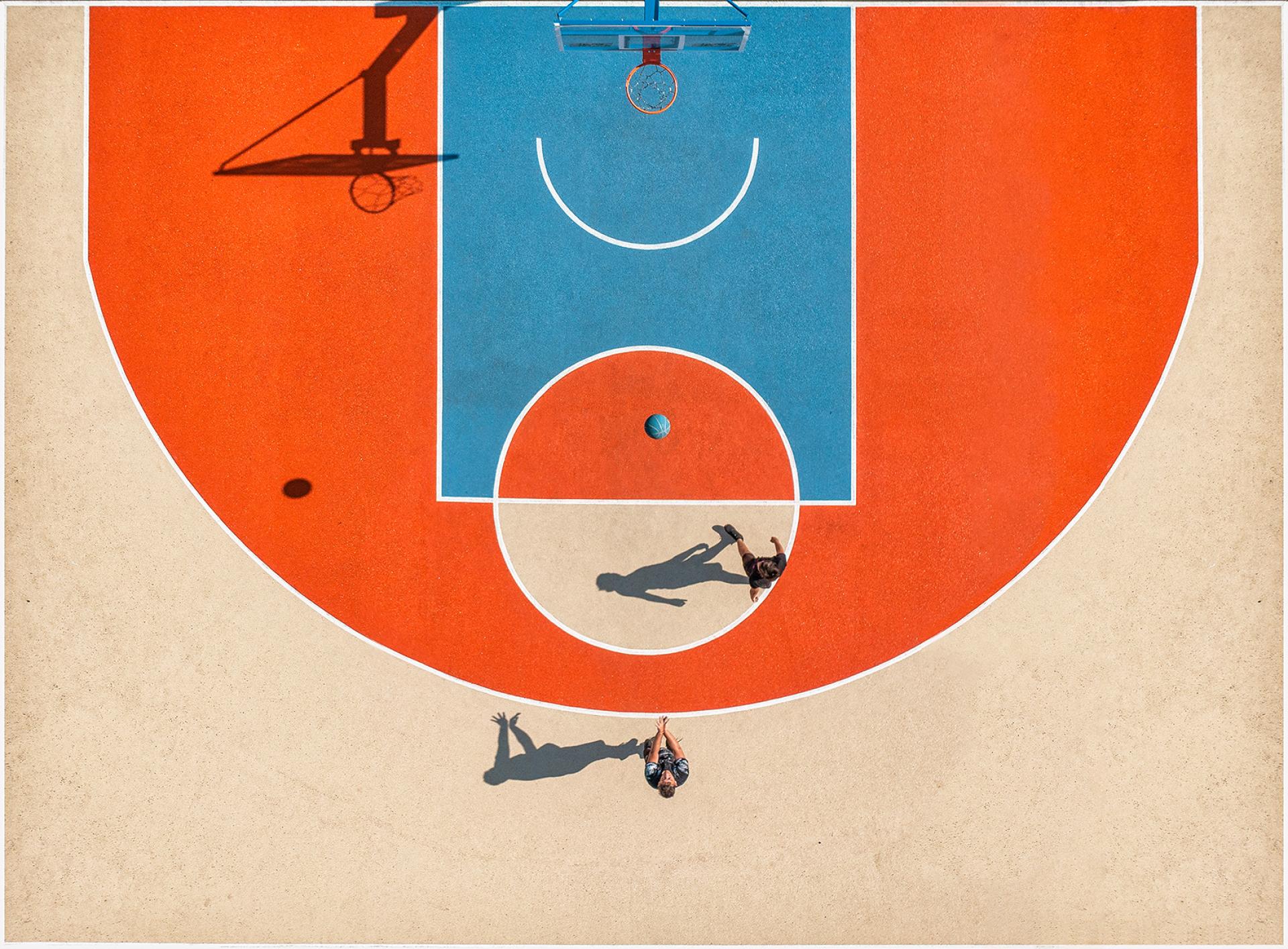 London Photography Awards Winner - Shadow Basketball II