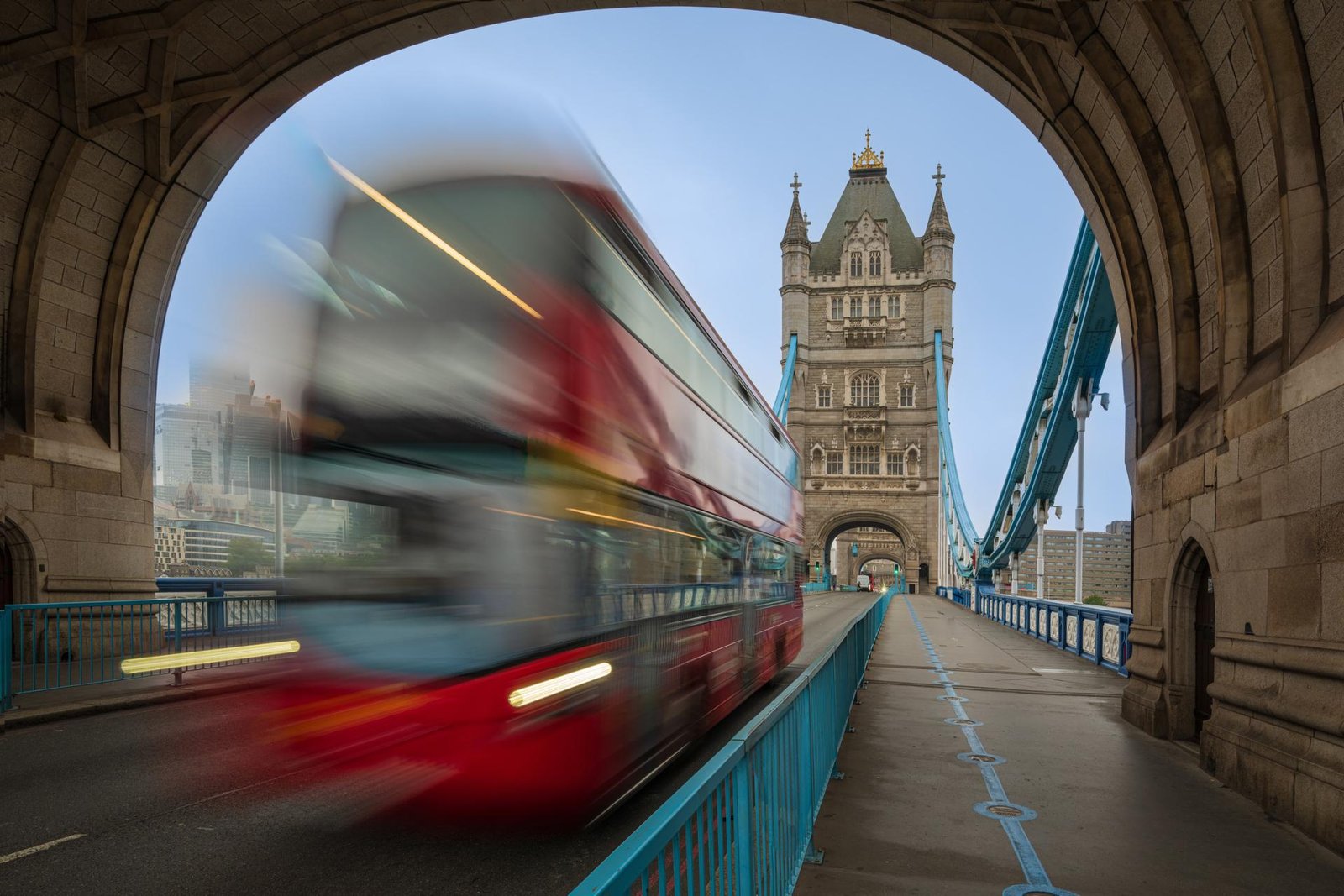 London Photography Awards Winner - Tower Bridge and Moving Bus