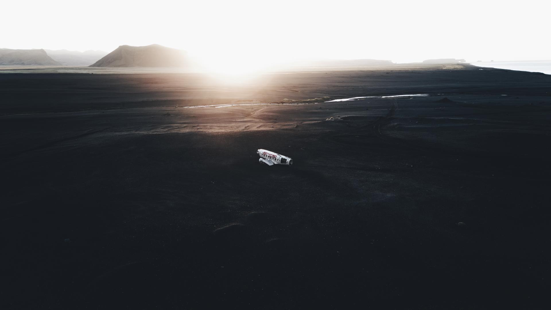 London Photography Awards Winner - Black sand. White steel.